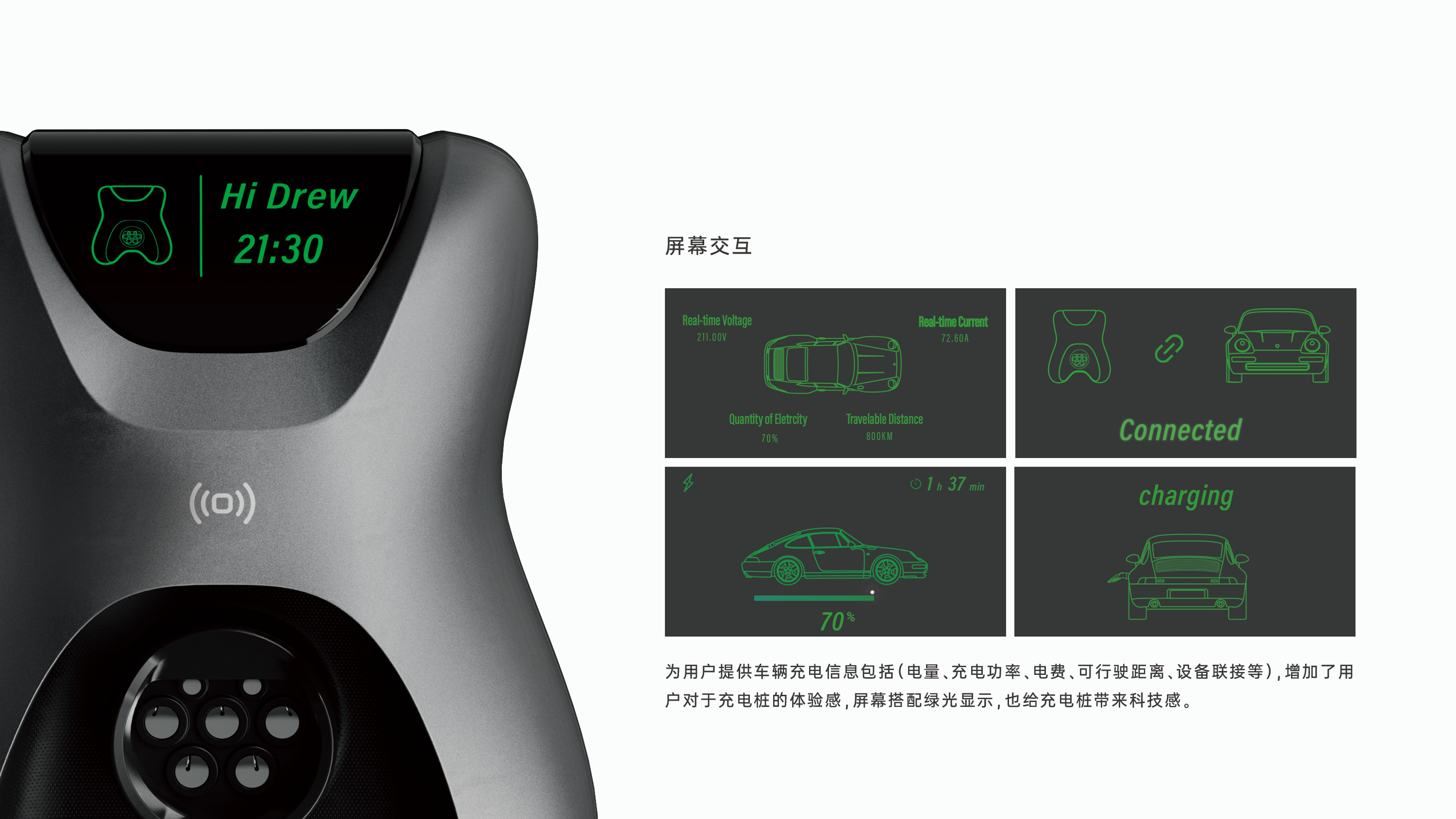 Charging pile，AC charging pile，