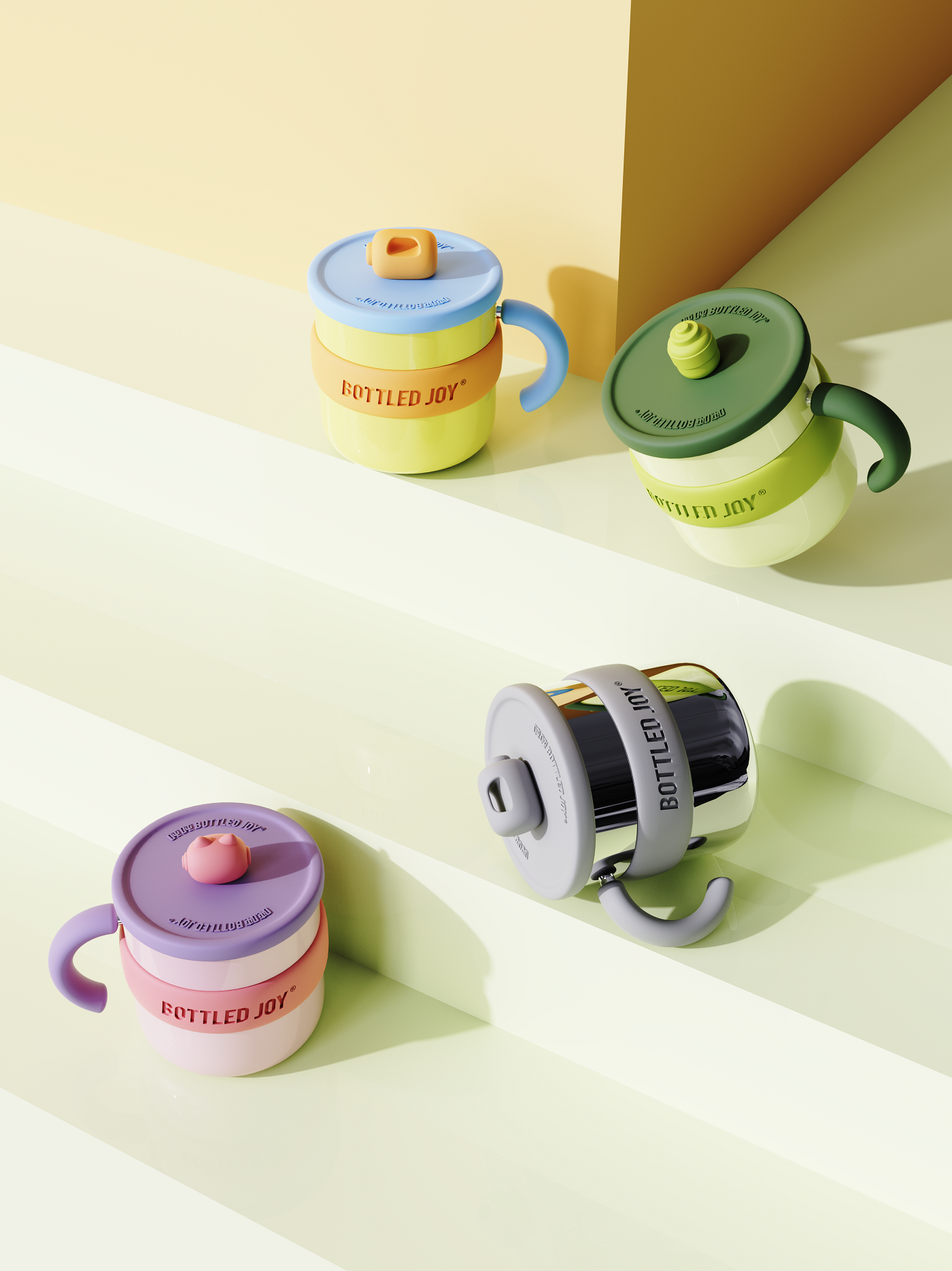 Water cup，Mug，vacuum cup，coffee cup，Appearance design，product design，industrial design，Landing products，