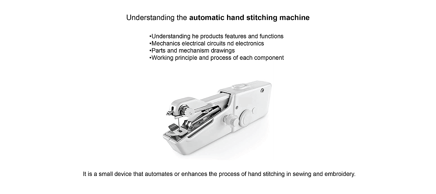 TCP，Sewing machine，black and white，Small，