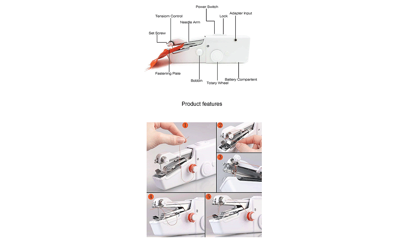 TCP，缝纫机，黑白，小巧，