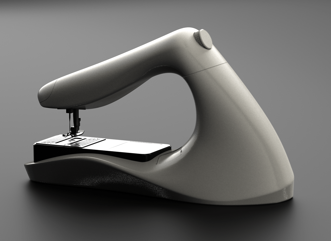 TCP，Sewing machine，black and white，Small，