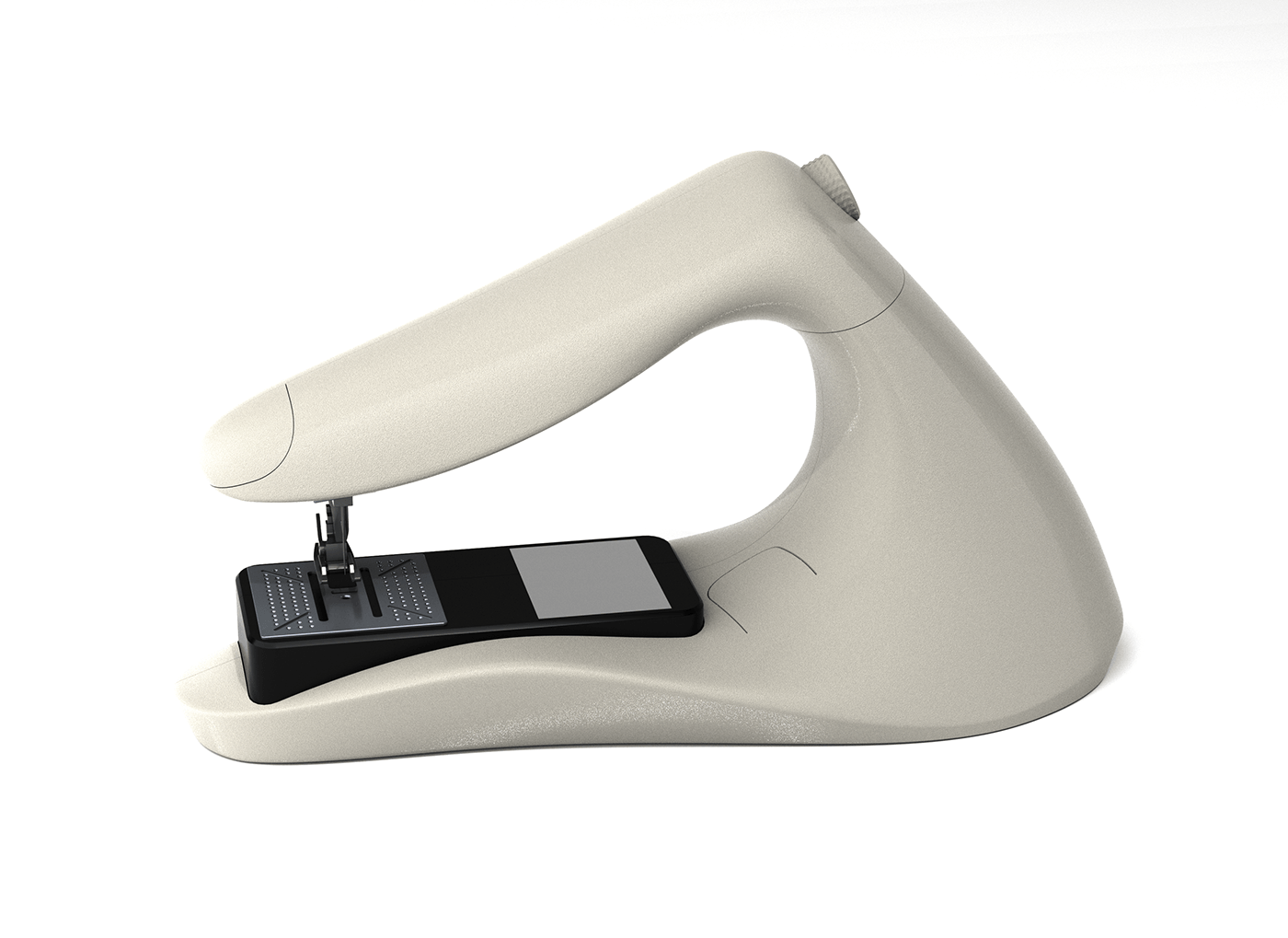 TCP，Sewing machine，black and white，Small，