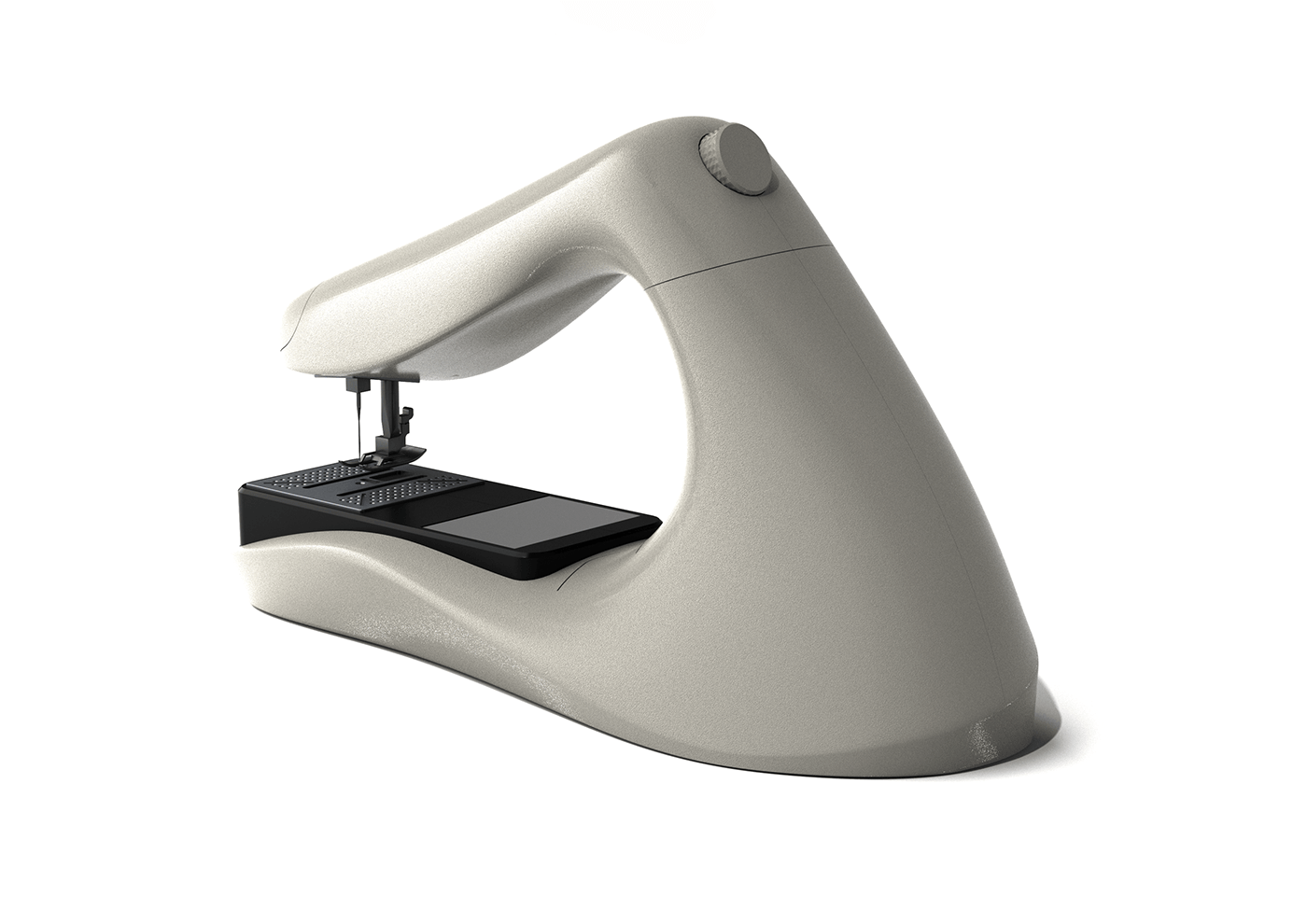 TCP，Sewing machine，black and white，Small，