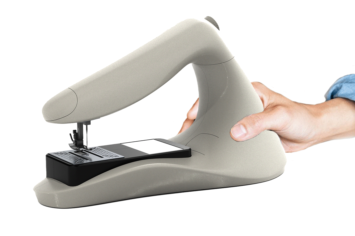 TCP，Sewing machine，black and white，Small，