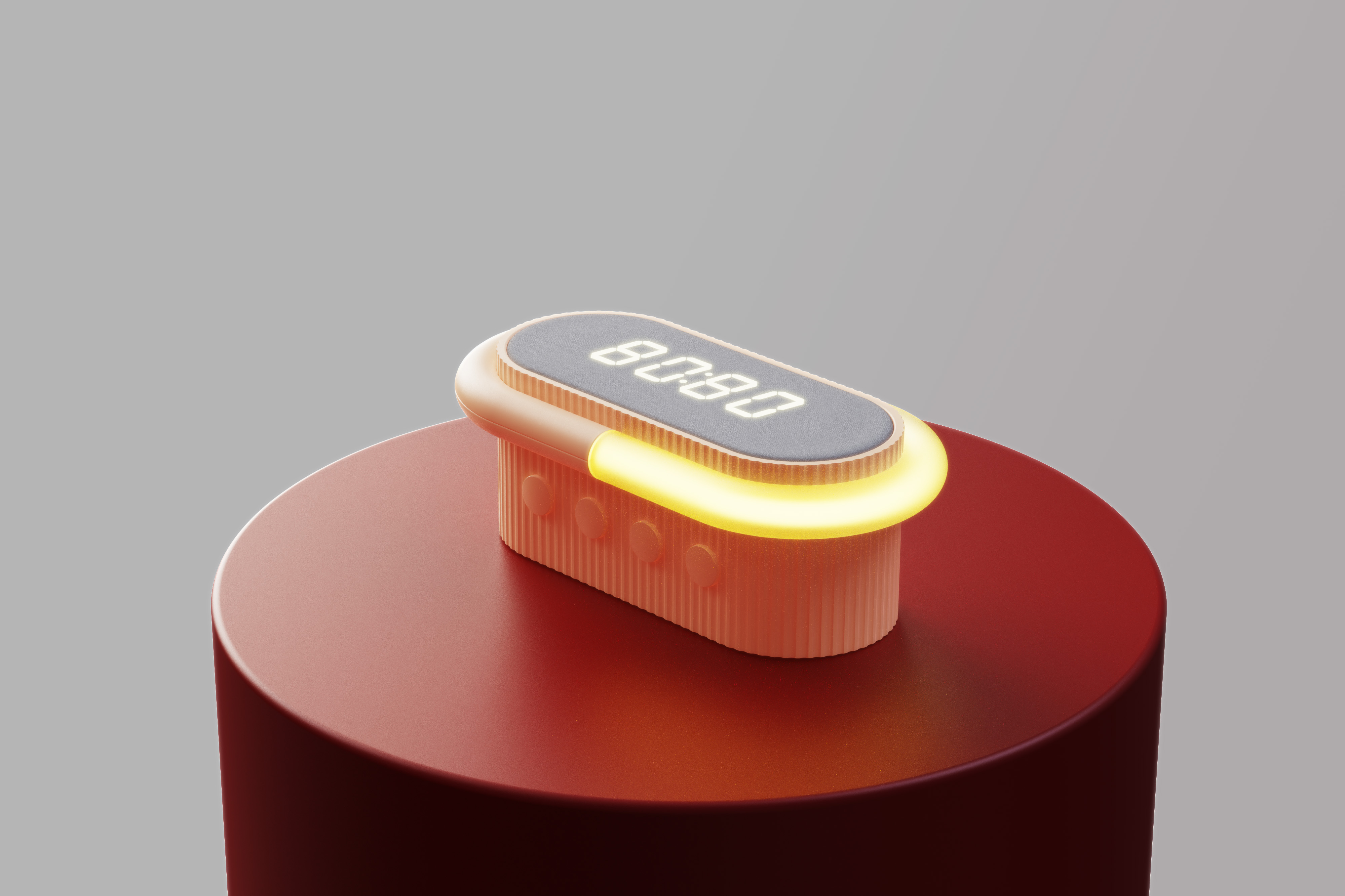 Night light，alarm clock，desktop，