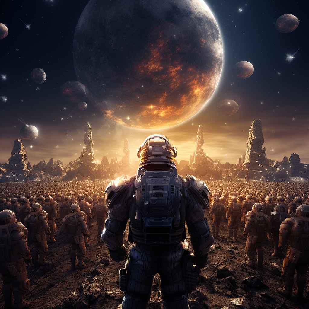 ai，Love the light bulb，Visual design，Render，ai rendering，Big Scene，