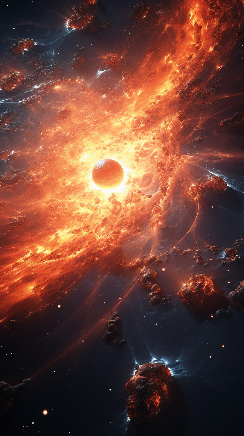 ai，Love the light bulb，Visual design，Render，ai rendering，Big Scene，