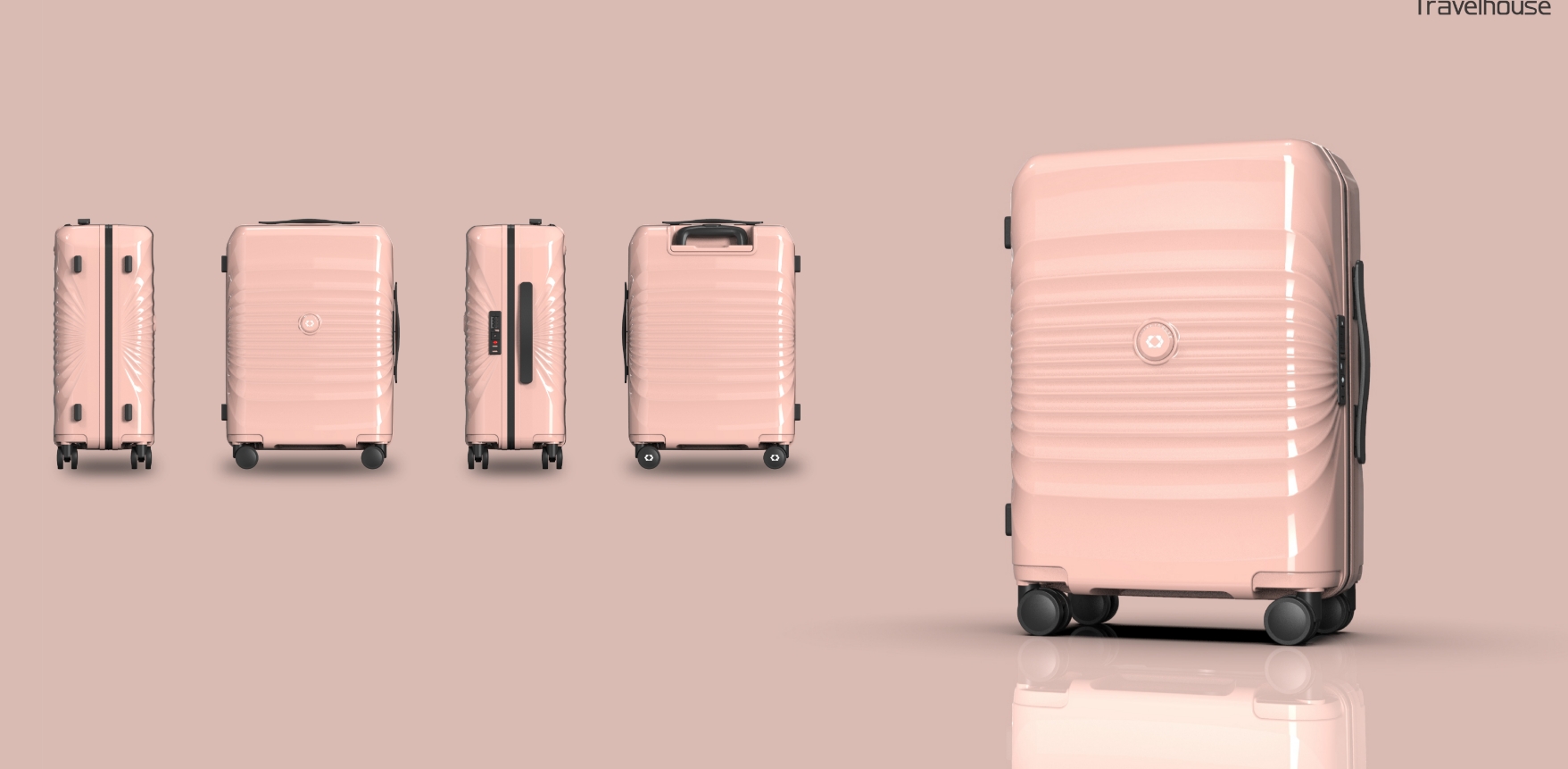 Draw bar box，trunk，design sketch，