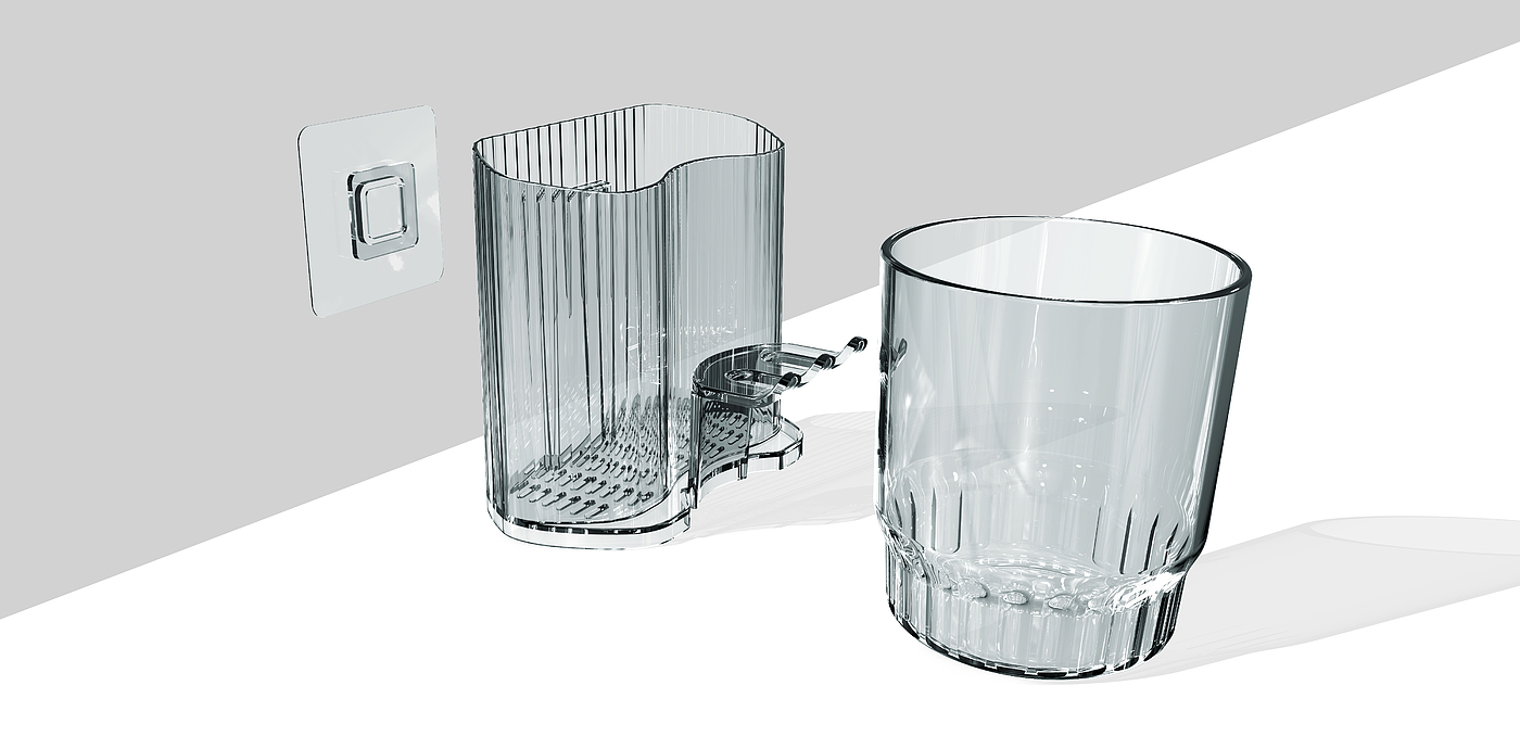Toothbrush rack，