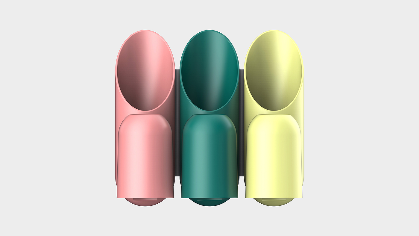 Toothbrush rack，