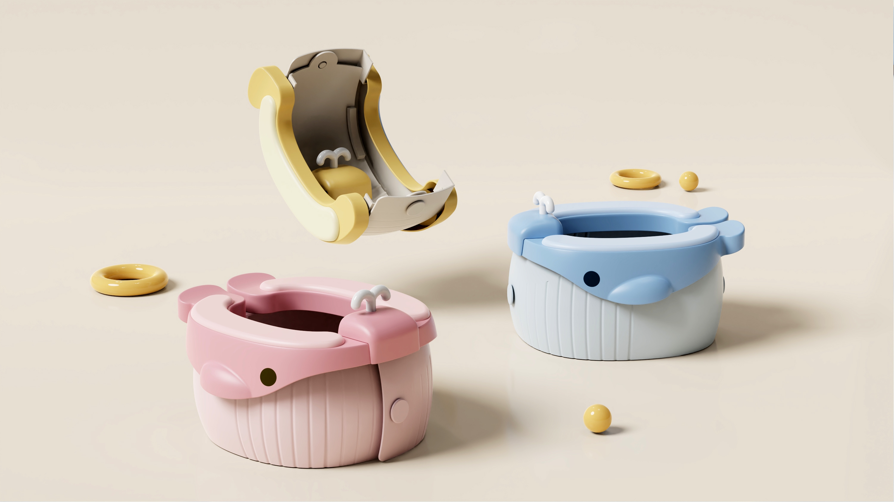 Children's toilet，Portable toilet，pedestal pan，Children's small toilet，Small toilet，