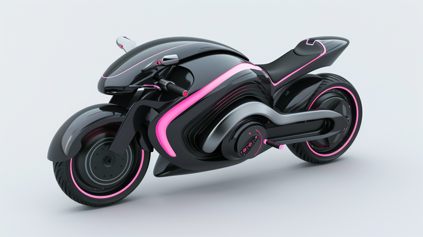 motorcycle，industrial design，product design，vehicle，AI design，