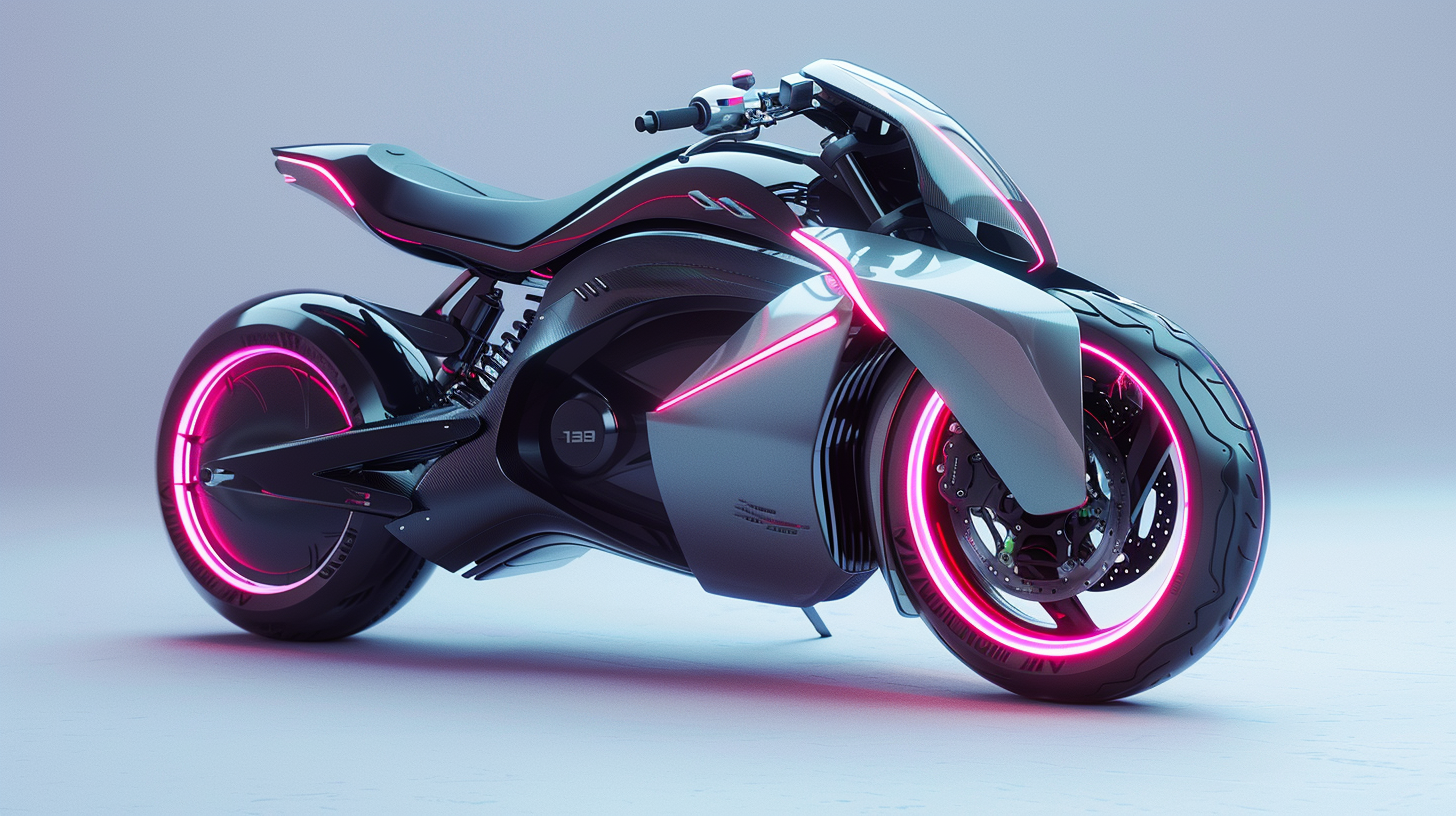 motorcycle，industrial design，product design，vehicle，AI design，