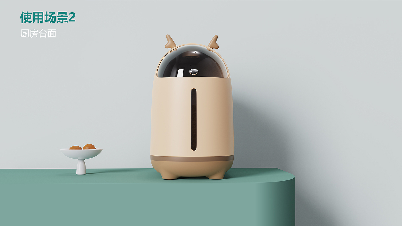 Rice bucket design, kitchen supplies design，