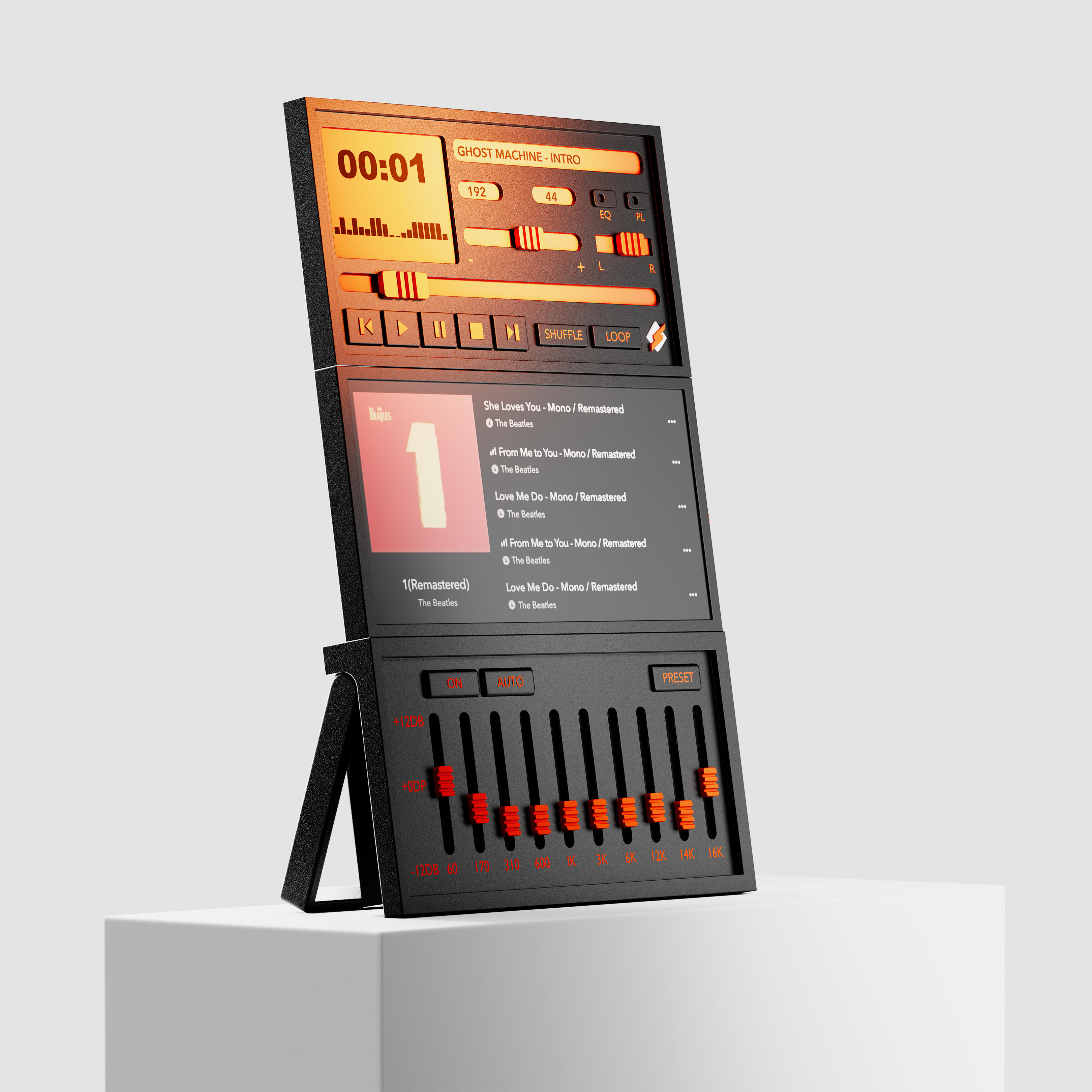 mp3，player，product design，Winamp，product，design，industrial design，3d，