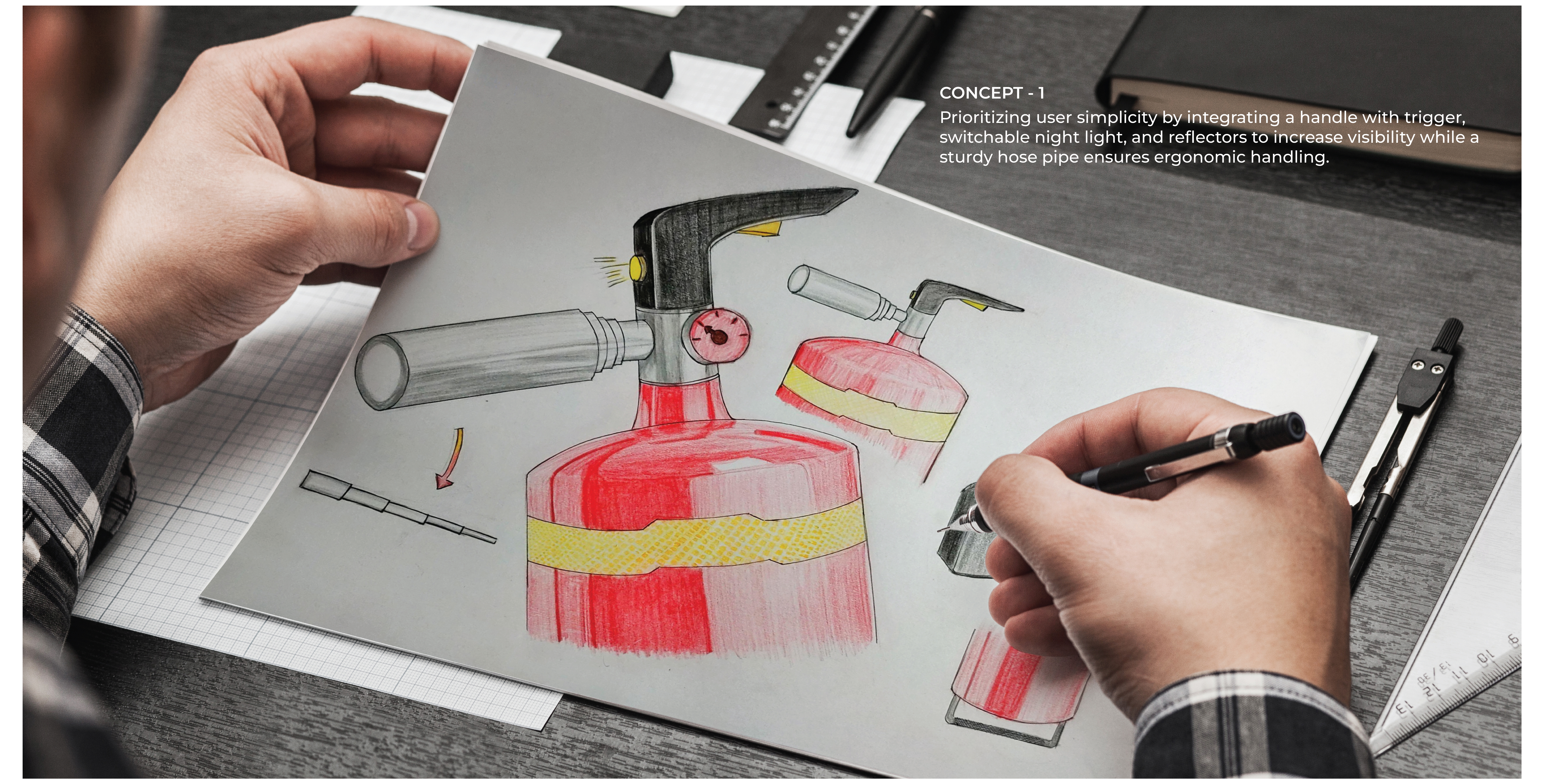 Fire Extinguisher，product design，industrial design，product，ZURO，