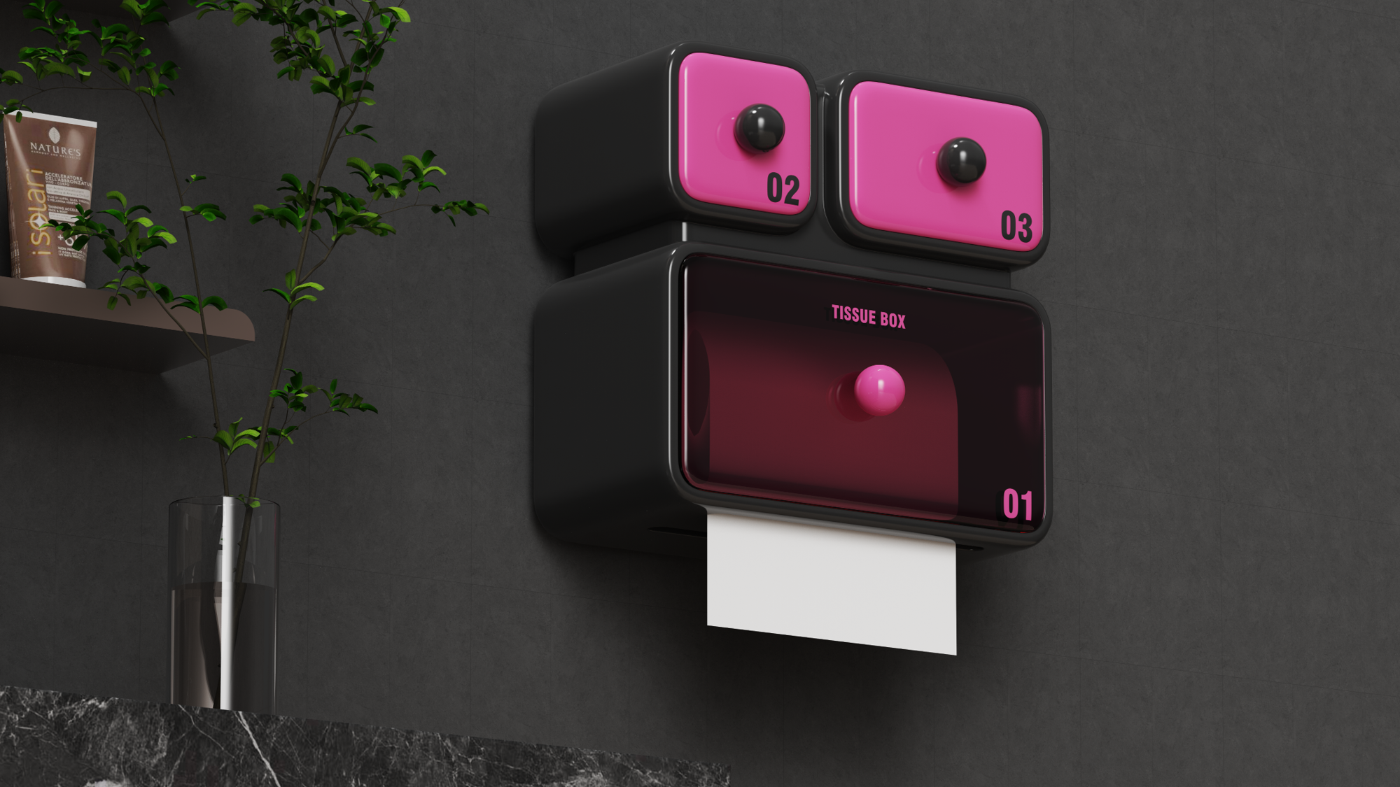 Receive，TOILET，Light luxury，delicate，