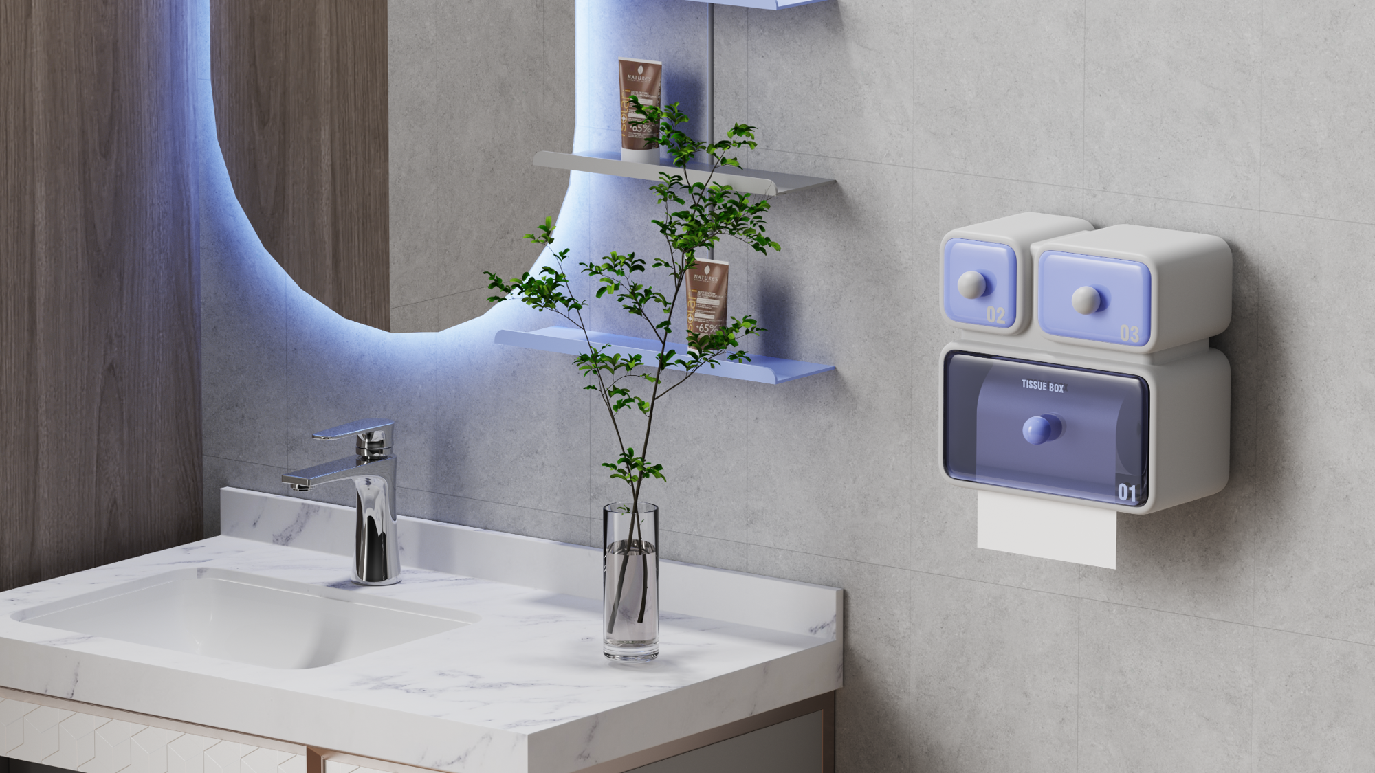 Receive，TOILET，Light luxury，delicate，