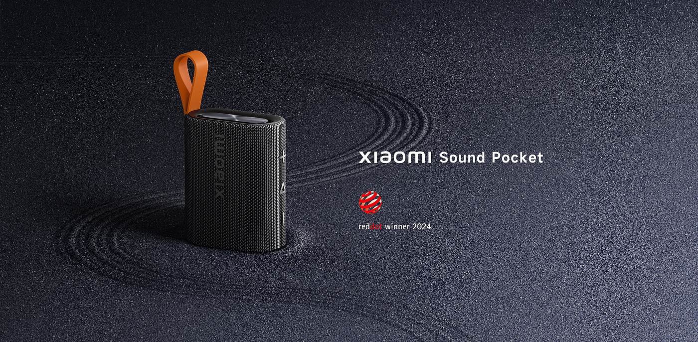 2024 Red Dot Award，Consumer electronics，industrial design，millet，Bluetooth Speaker ，