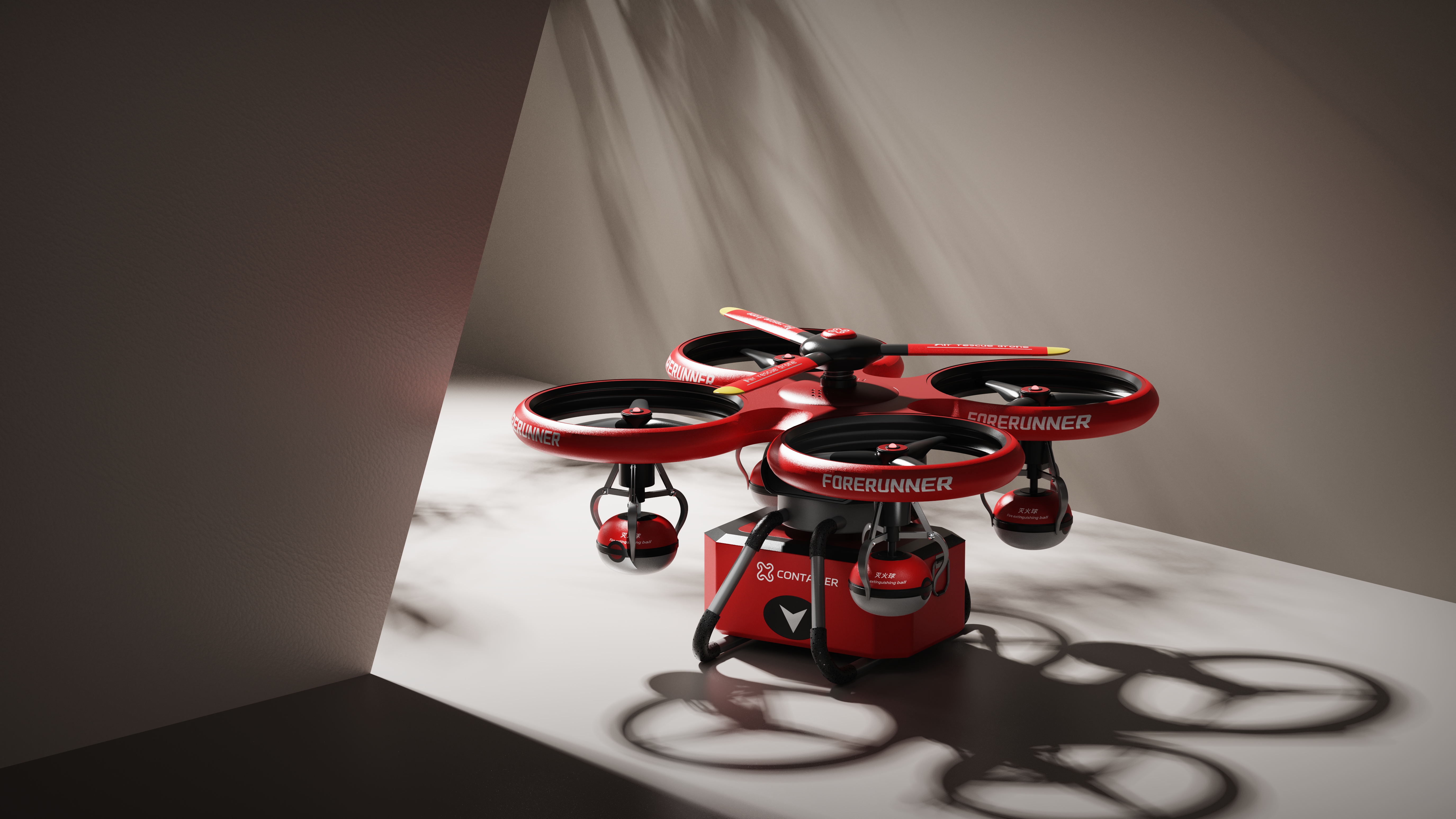sample reels，UAV，forest fire，conceptual design，product design，industrial design，