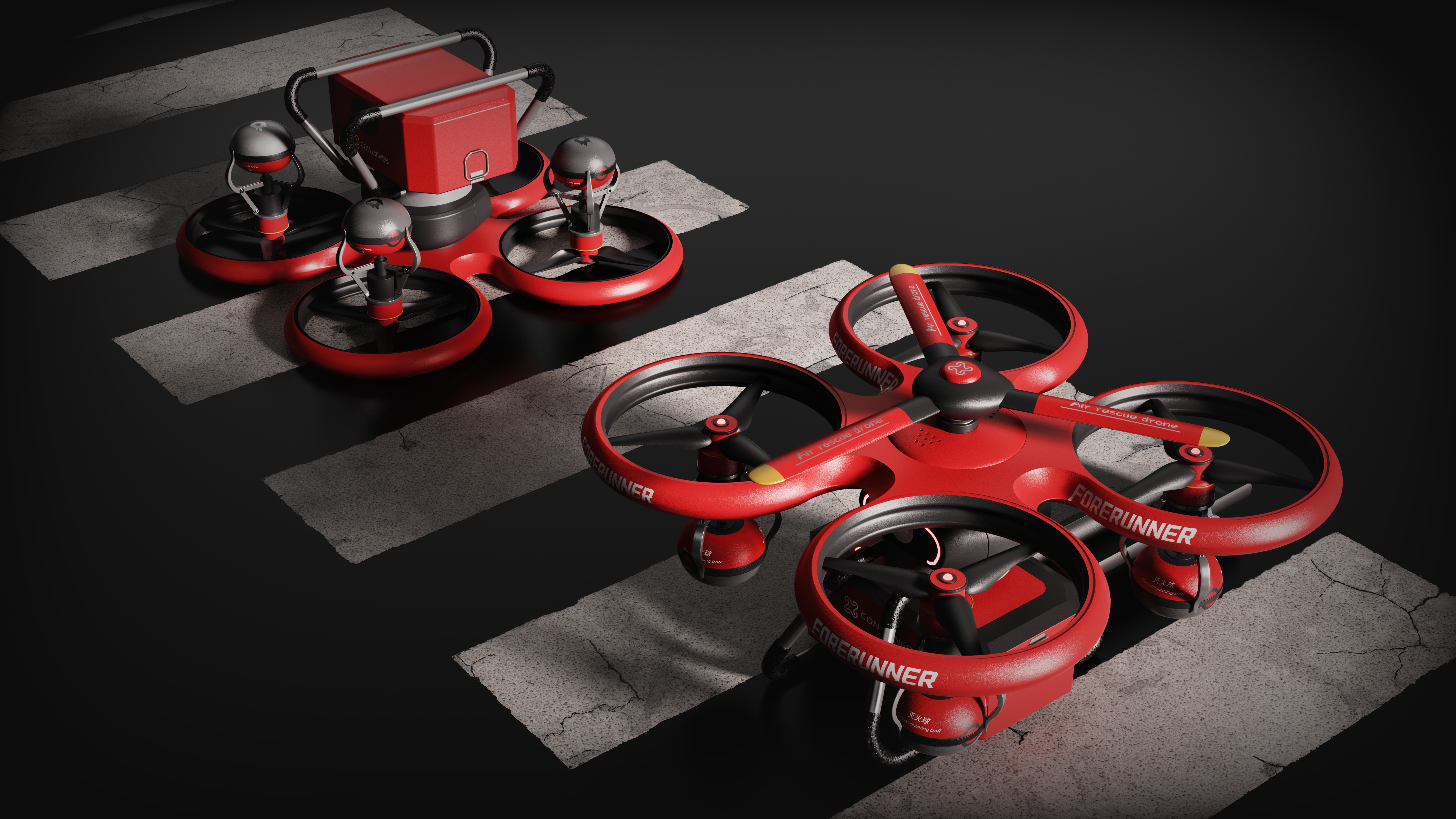 sample reels，UAV，forest fire，conceptual design，product design，industrial design，