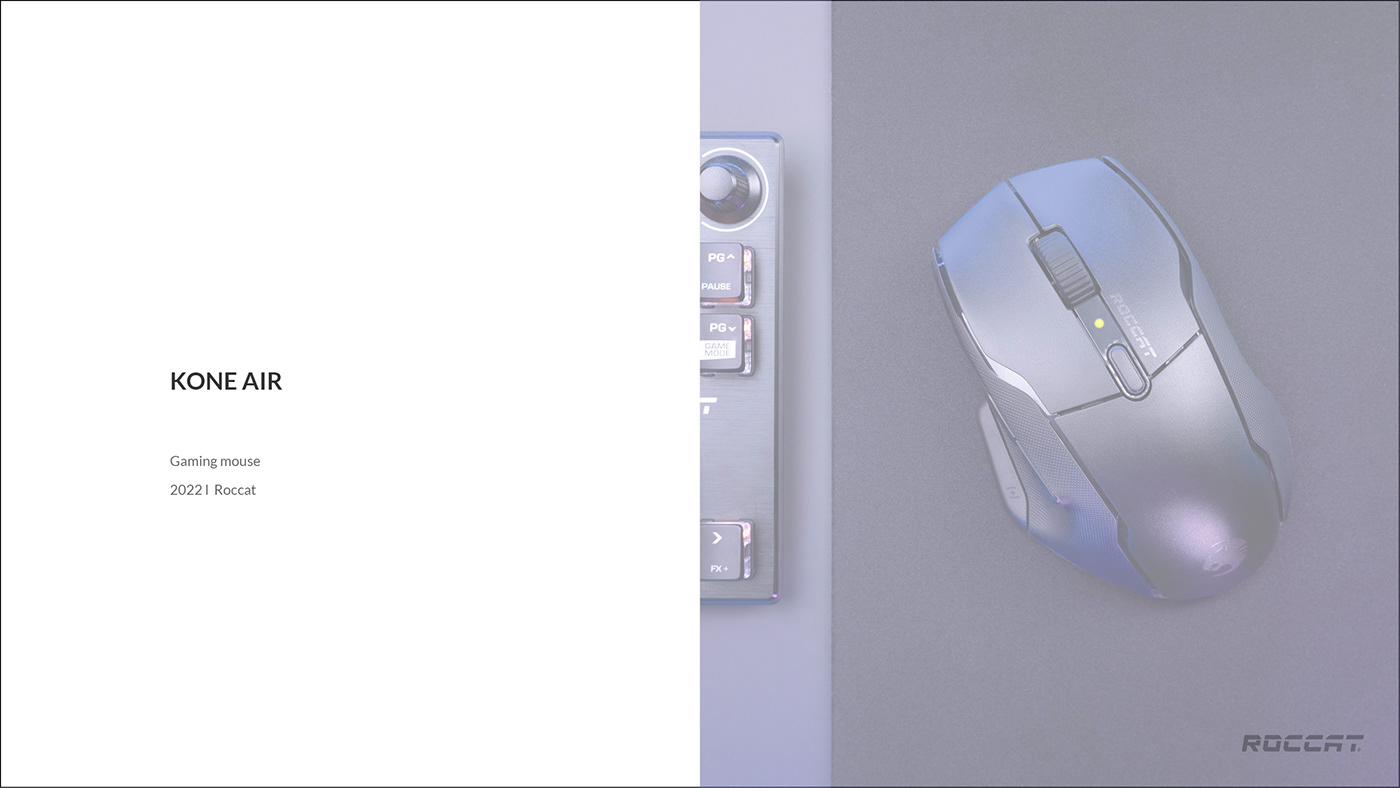 ROCCAT，electronic product，game，mouse，product design，