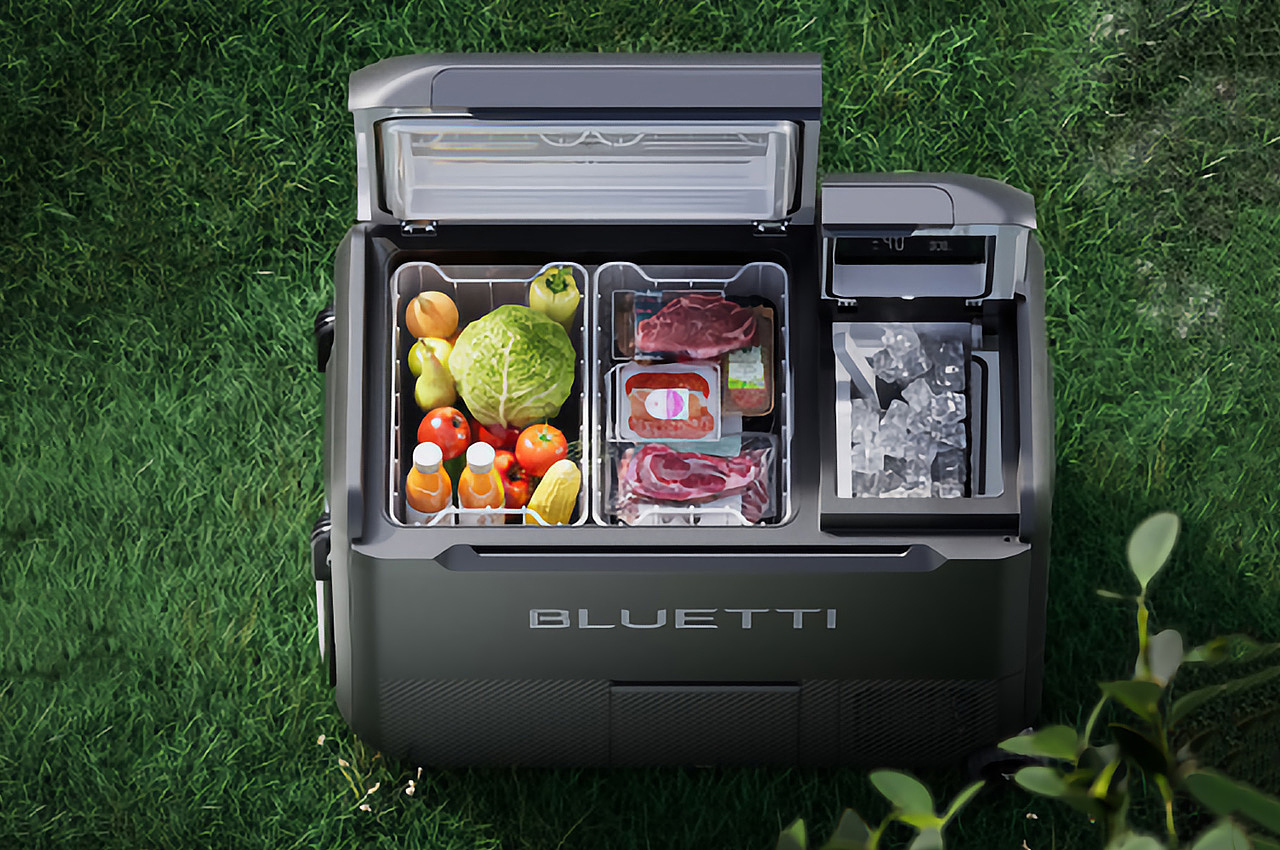 product design，Portable，Refrigerator，Replace the battery，