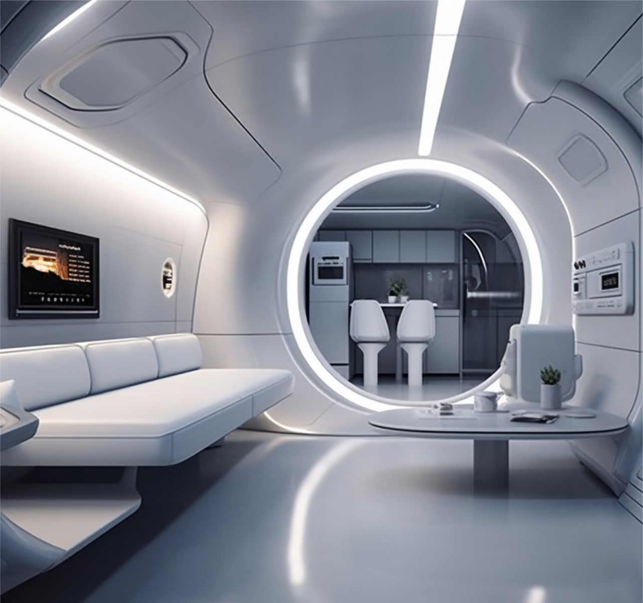 capsule，house，concept，miniature，