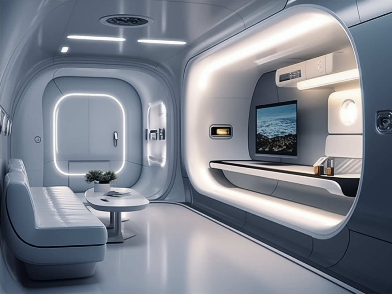 capsule，house，concept，miniature，