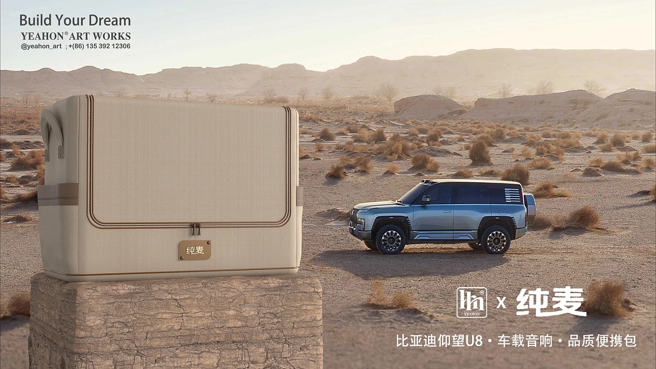 Luggage design，Car audio package design，