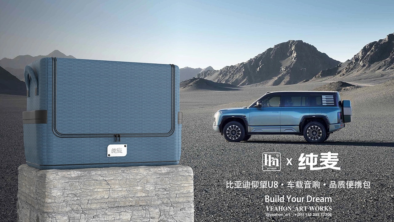 Luggage design，Car audio package design，