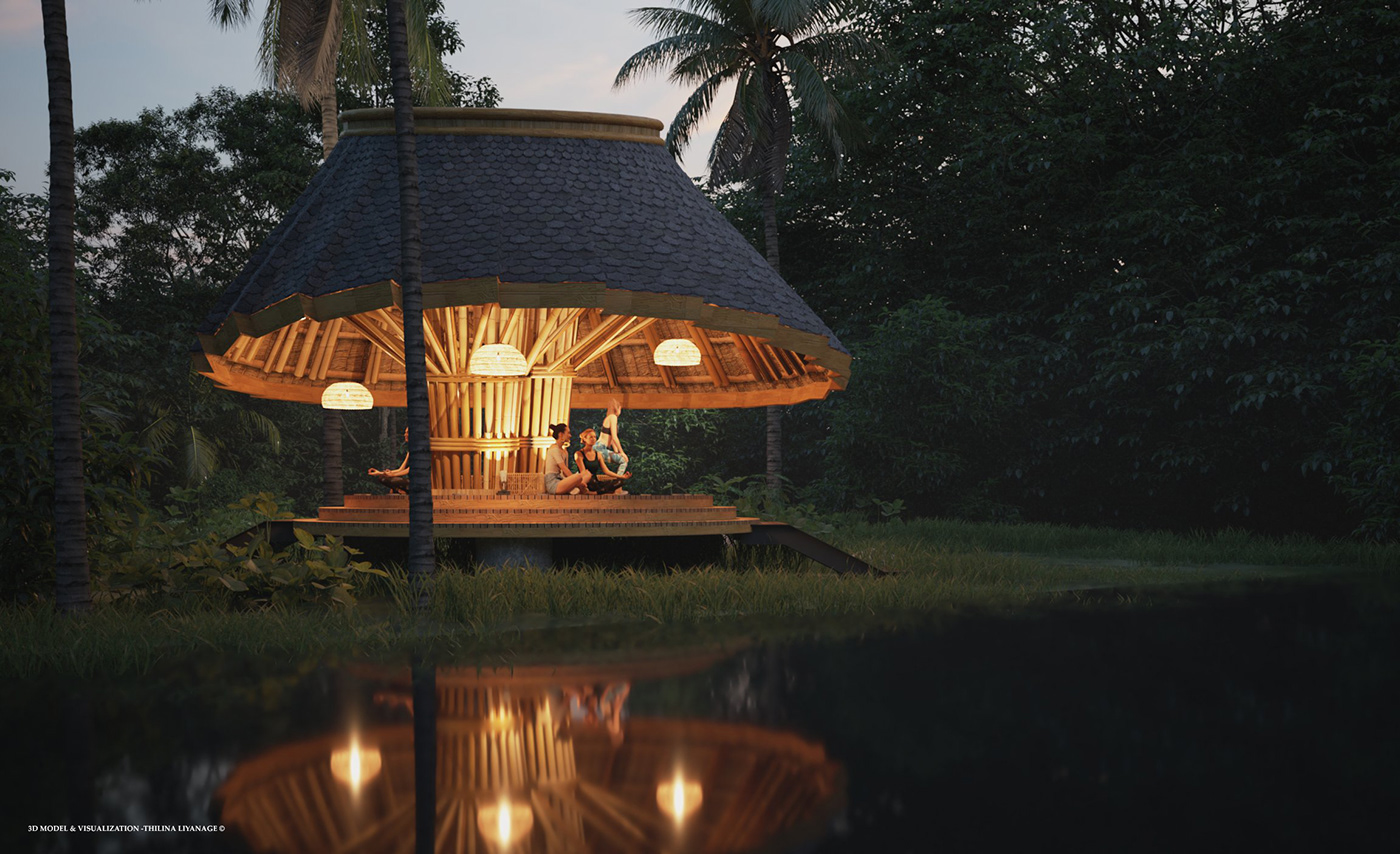 Yoga Retreat，environmental design，Yoga Studio，originality，