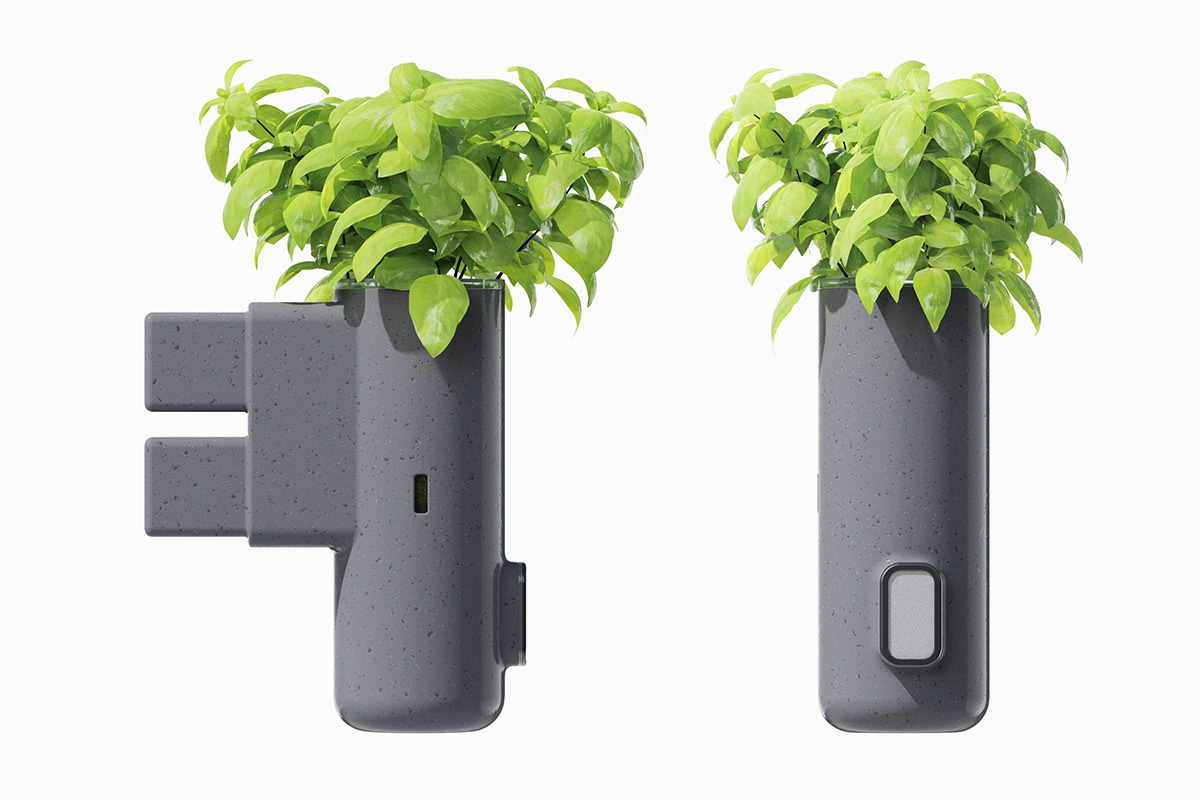 Withless，environment protection，industrial design，herbaceous plant growth panel，