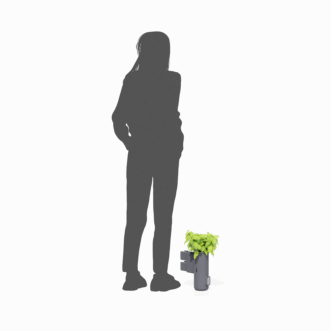 Withless，environment protection，industrial design，herbaceous plant growth panel，