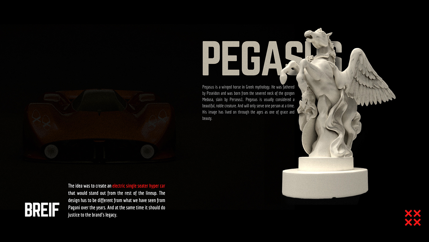 vehicle，automobile，Sports car，conceptual design，PAGANI PEGASUS，