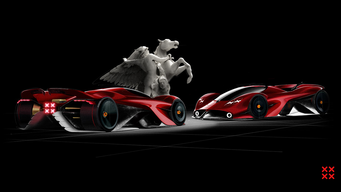 vehicle，automobile，Sports car，conceptual design，PAGANI PEGASUS，