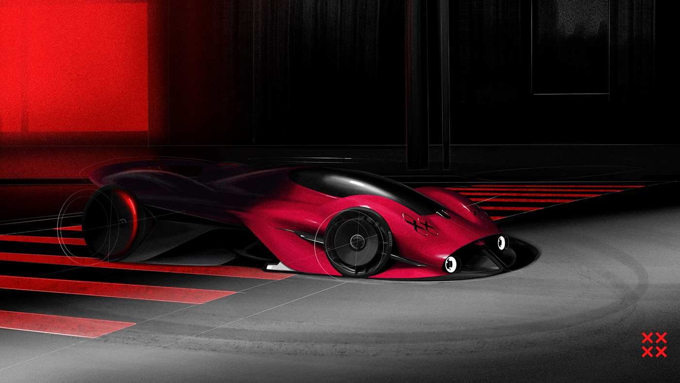 vehicle，automobile，Sports car，conceptual design，PAGANI PEGASUS，