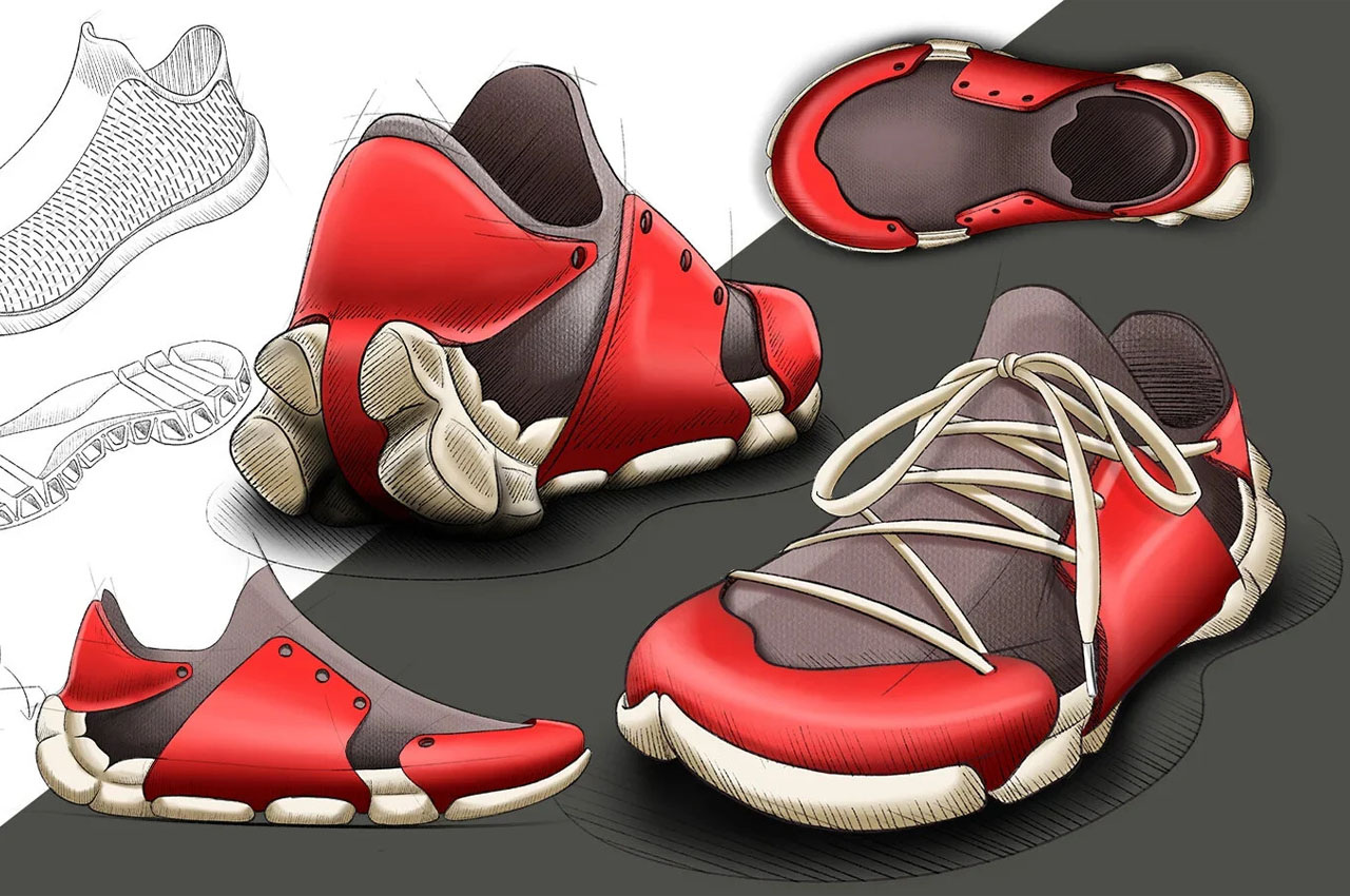 Michele Di Carlo，4Steps，shoes，3D printing，