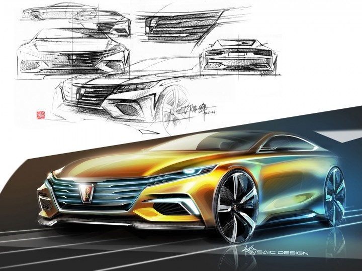 industrial design，Automobile design，conceptual design，Roewe ，