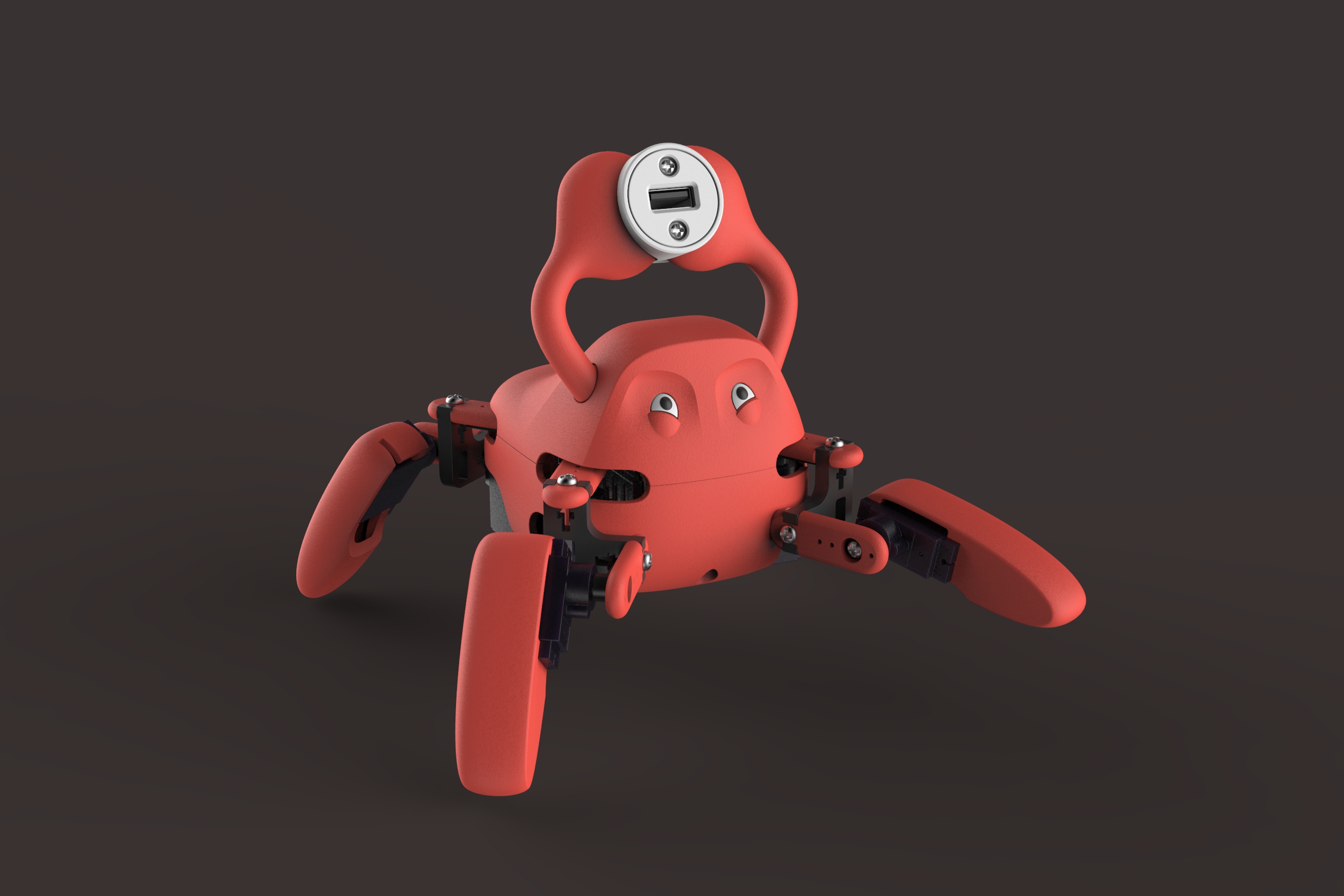 Quadruped，robot，originality，lovely，children，