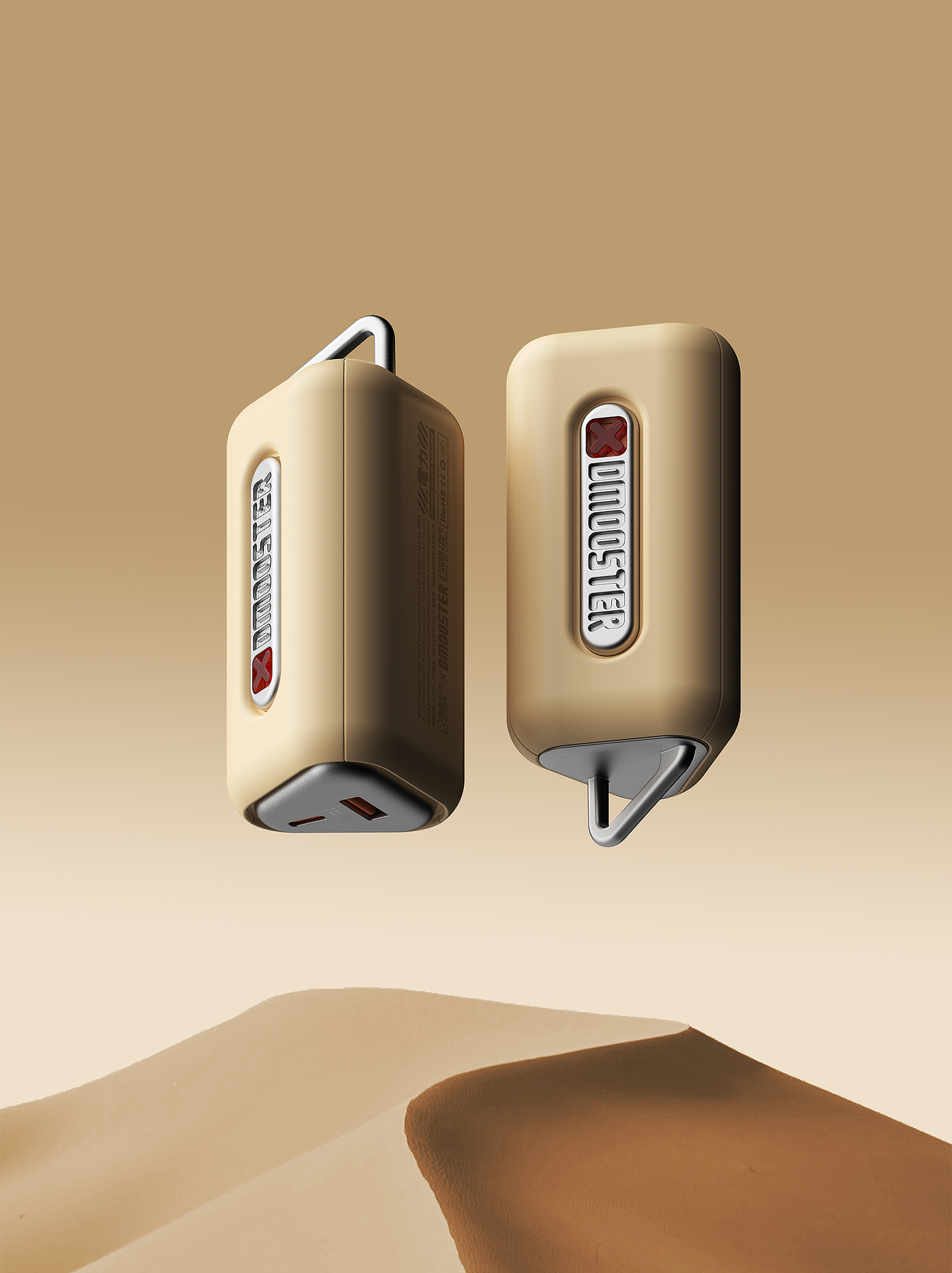 dmooster，Big Monster，industrial design，portable battery，portable source，Chaopin，IP，Tide card，
