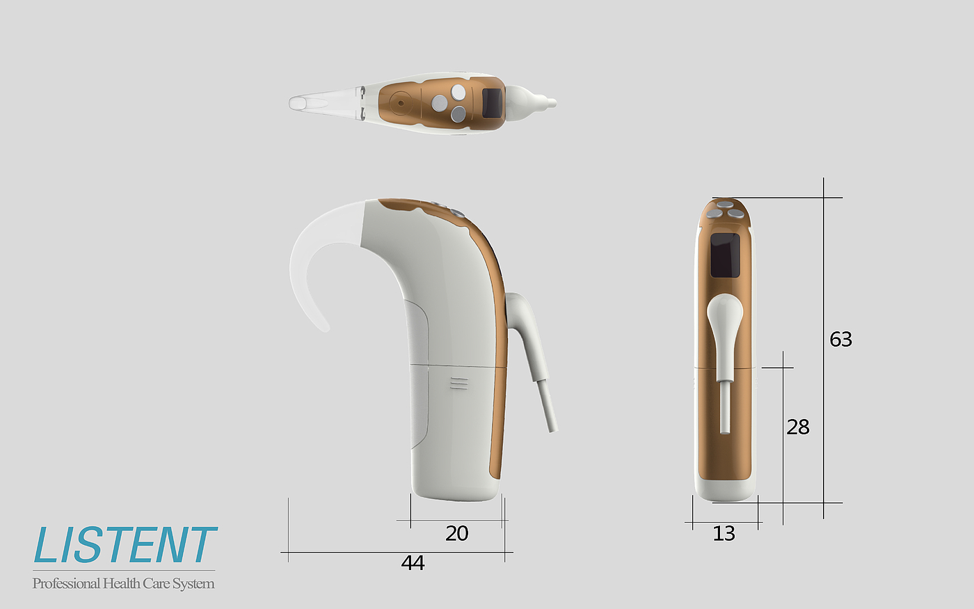 Medical products，cochlea，Design，industrial design，