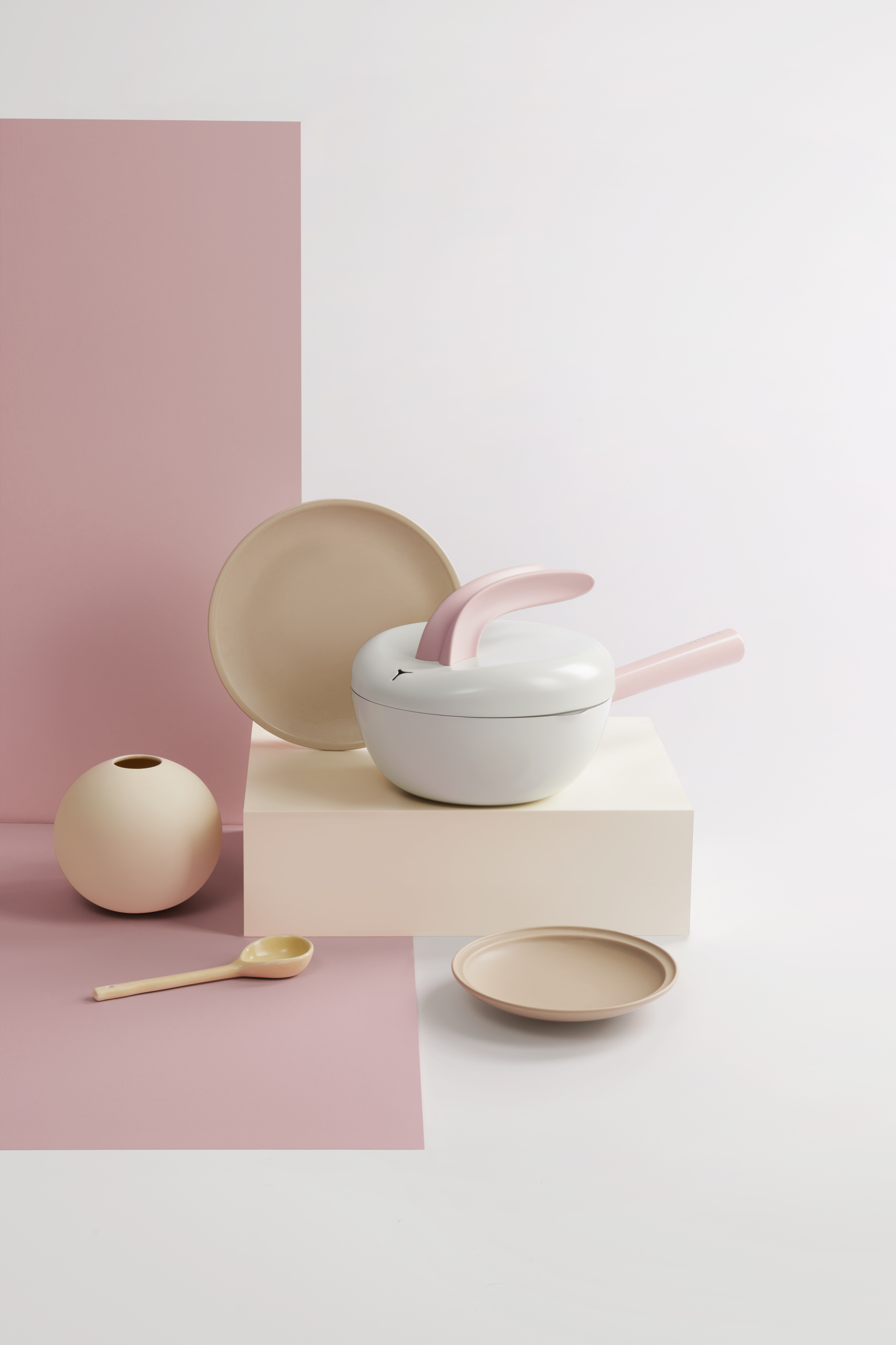 Iron porcelain one，One person food，Wok，Cute fun，Lazy man，