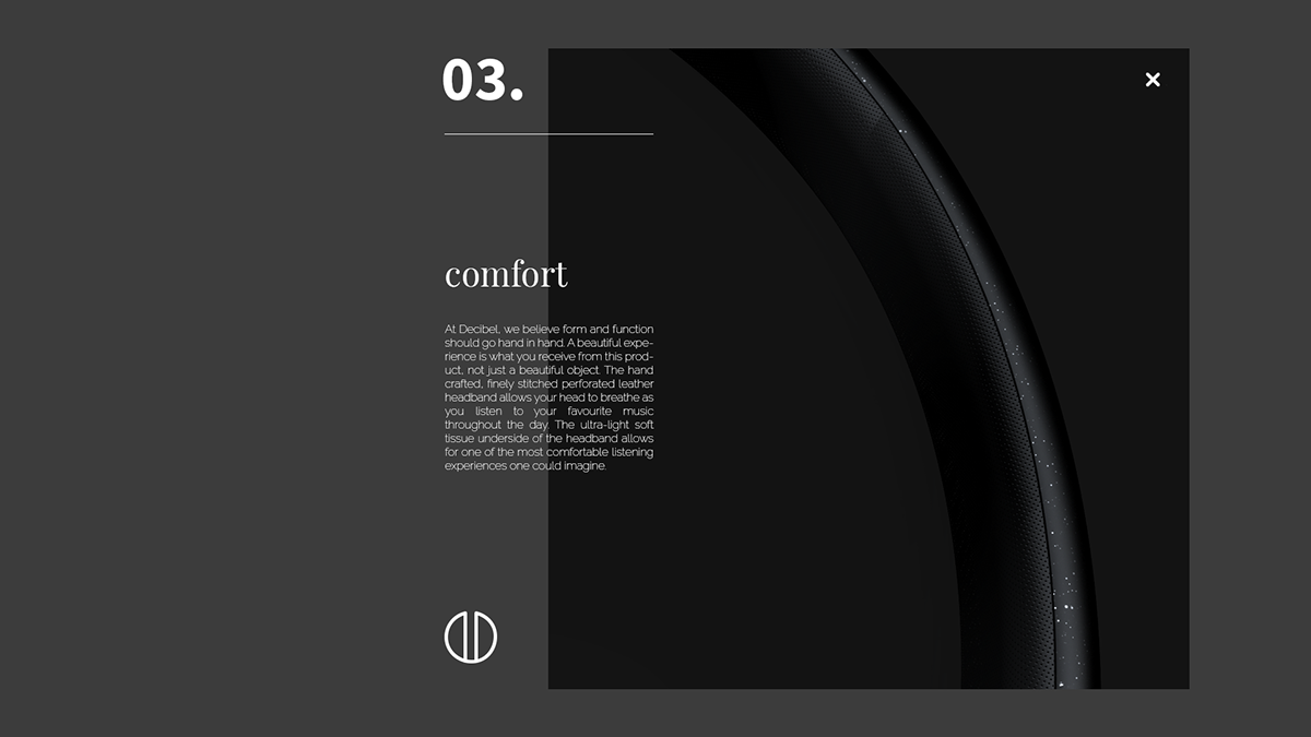 decibel，headset，Digital，product design，