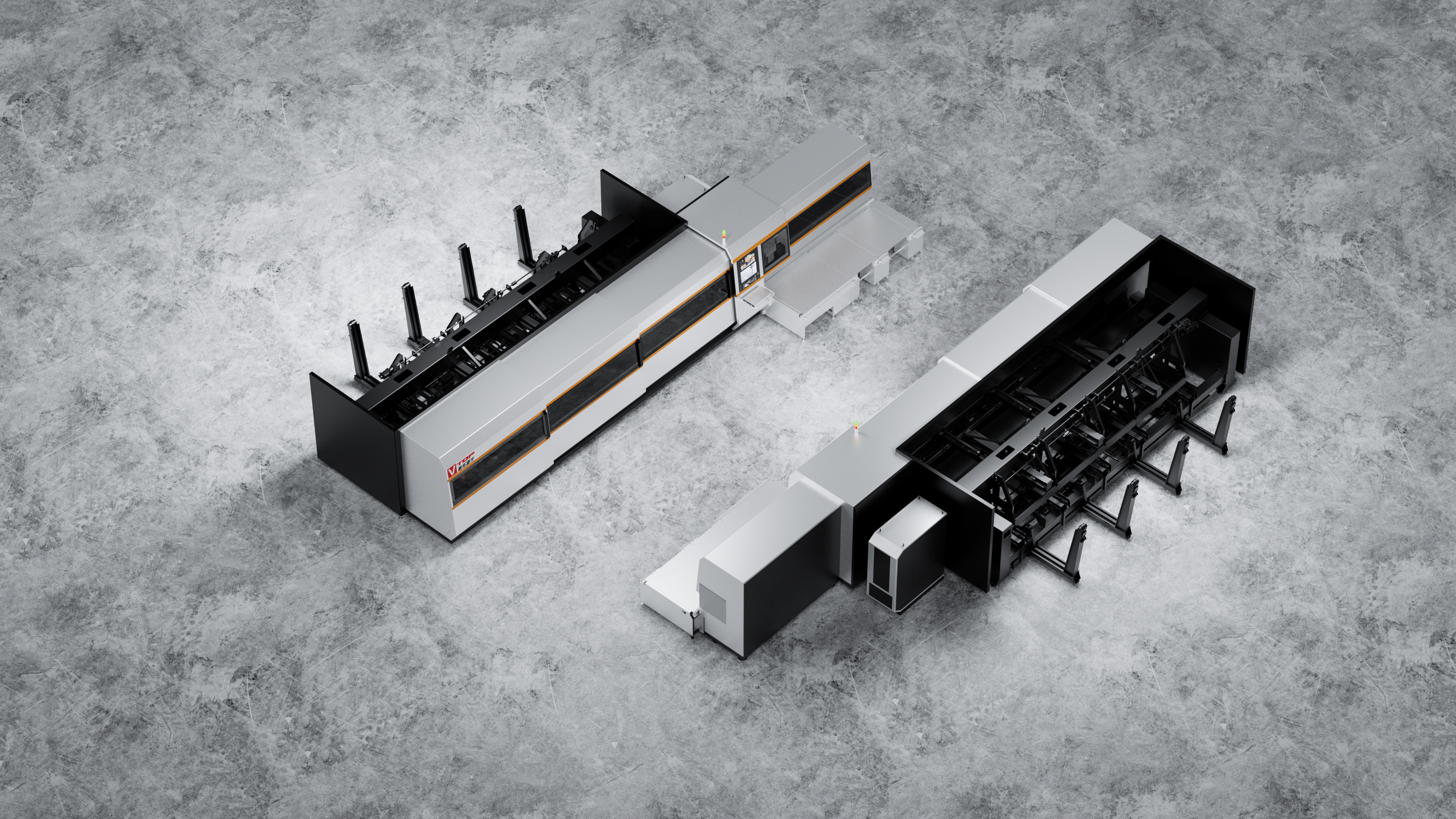 Laser cutting machine design，Industrial equipment design，Mechanical equipment design，laser equipment design，industrial design，product design，machine design，equipment design ，