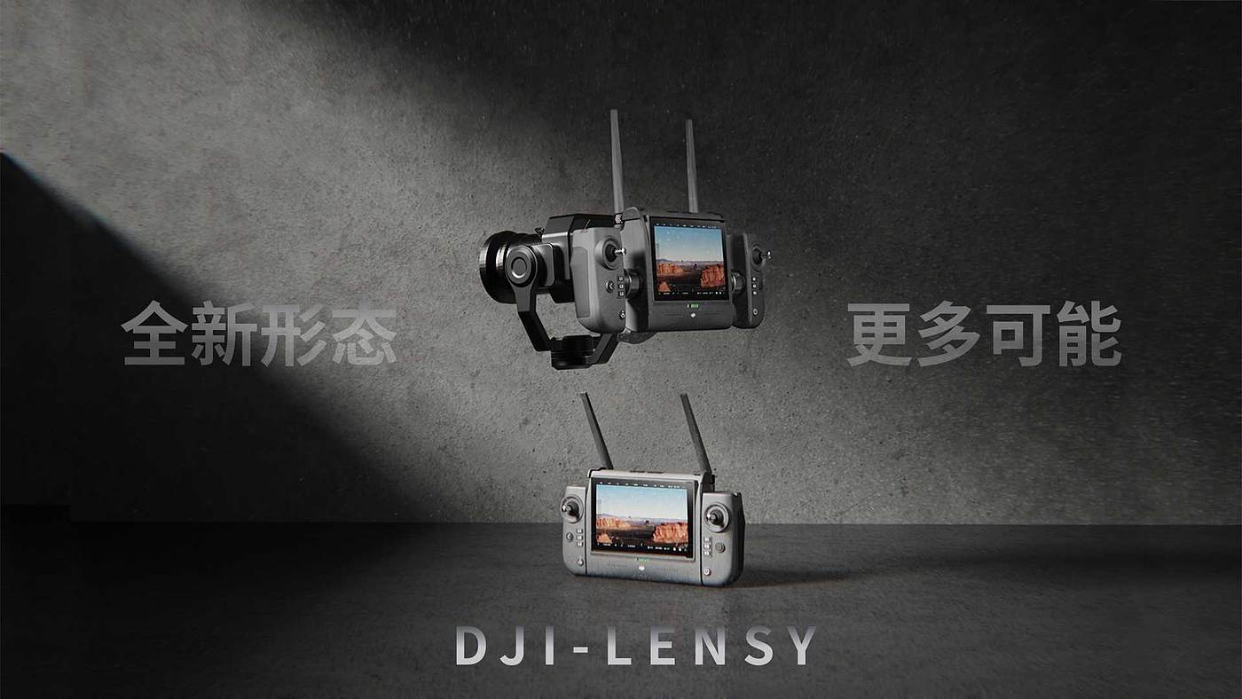 DJI，无人机，遥控器，智能，创意，