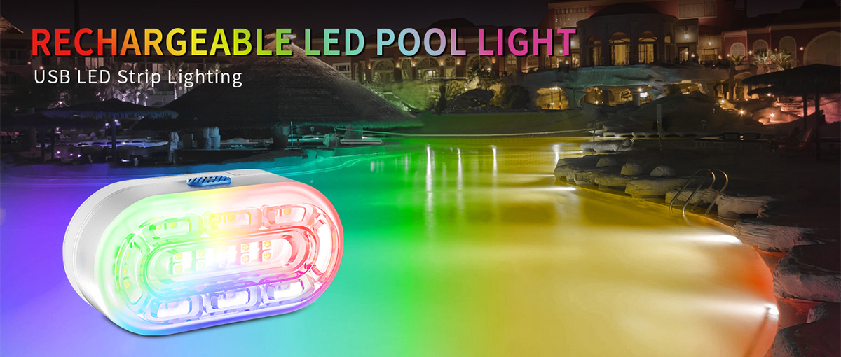 IP68 waterproof，underwater lamp，Swimming pool lamp，RGB effect，
