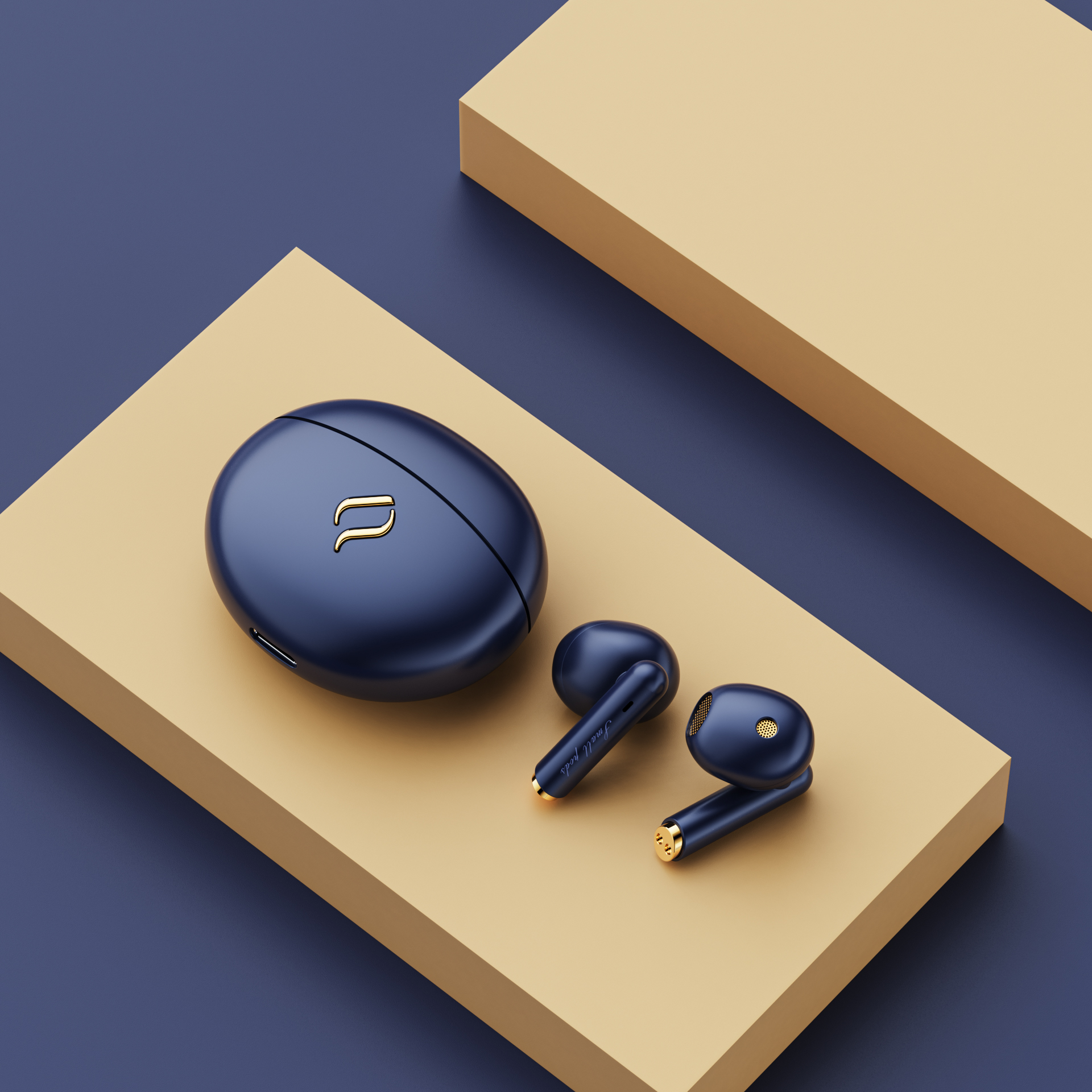 Original works，3D rendering，electronic product，Electronics，Bluetooth headset，headset，online retailers，Product rendering，