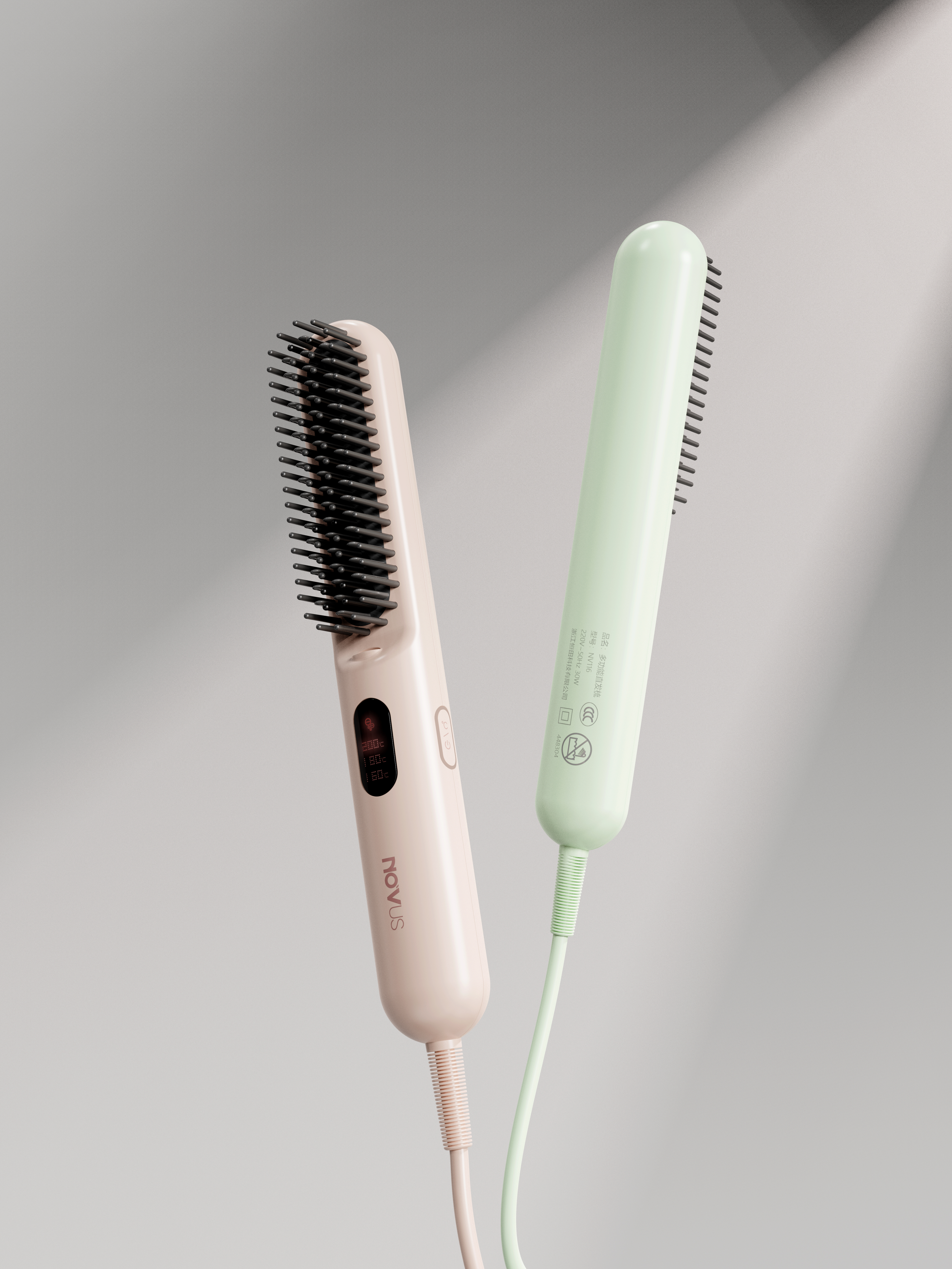 Straight hair comb design，industrial design，product design，Hangzhou design，Original design，