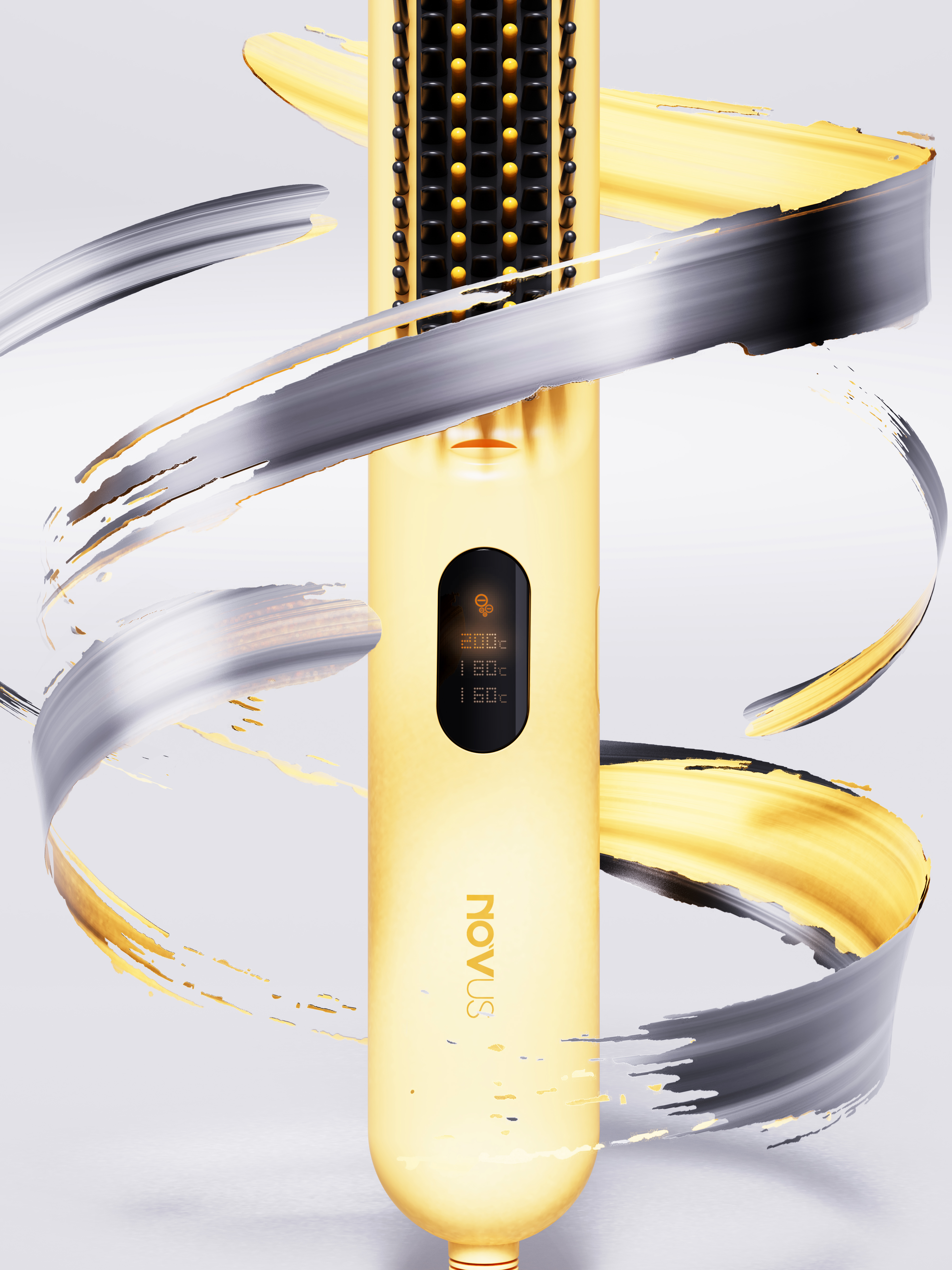 Straight hair comb design，industrial design，product design，Hangzhou design，Original design，